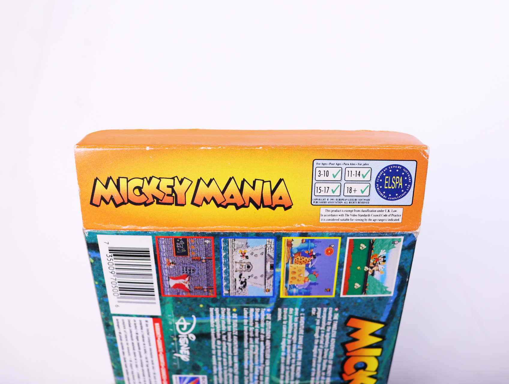 SNES - Mickey Mania - Boxed - productfoto 8