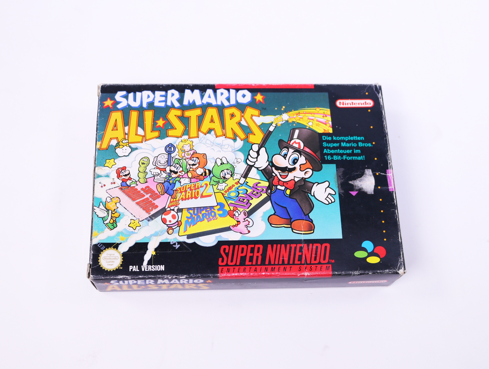 SNES - Super Mario All-Stars - Boxed - productfoto 3