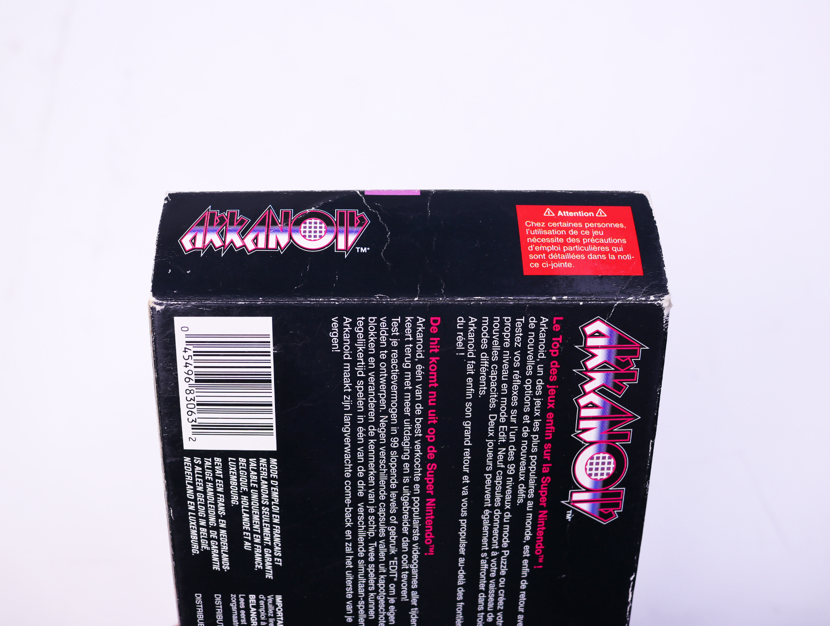 SNES - Arkanoid - Boxed - productfoto 8