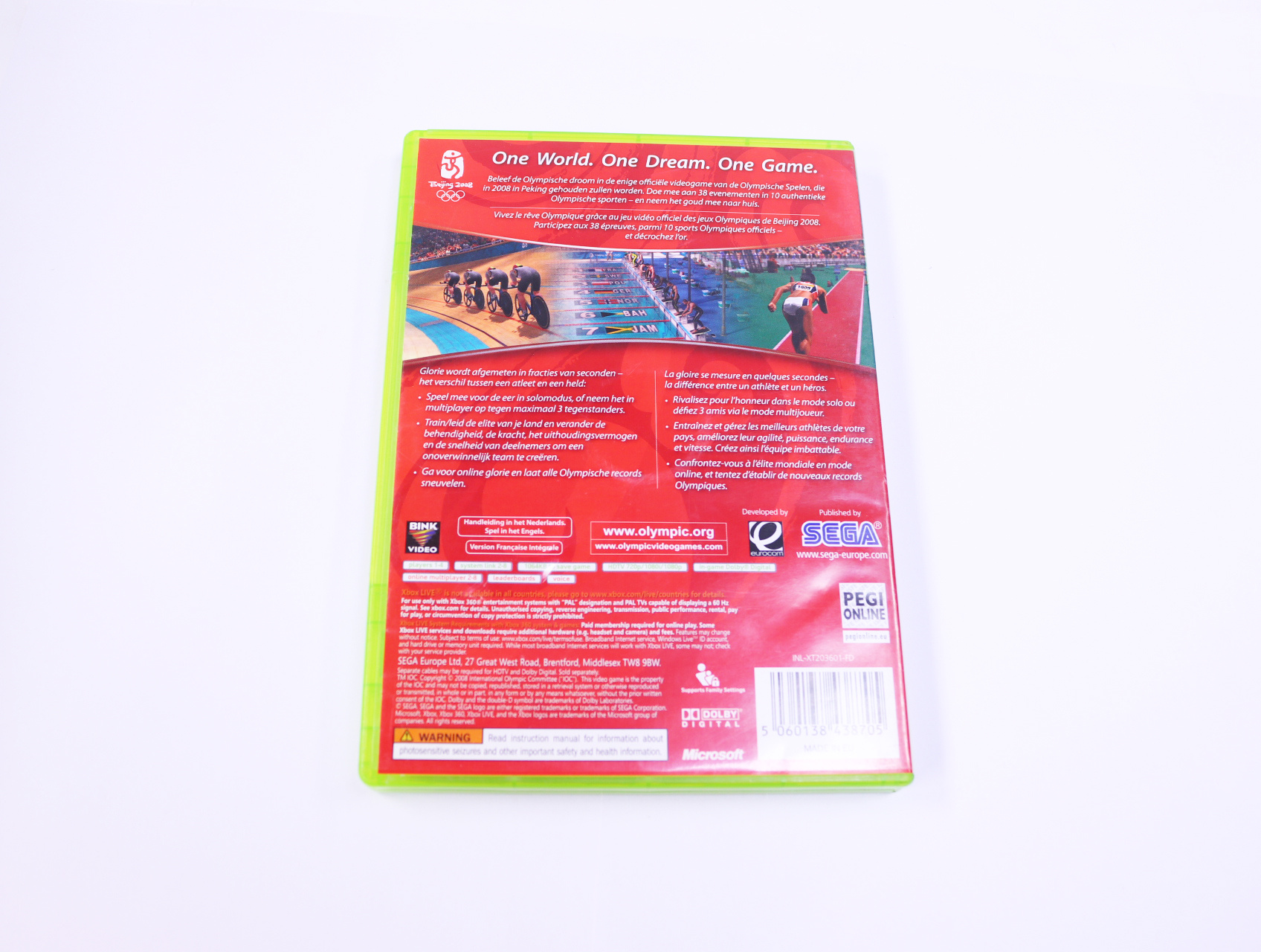 Xbox 360 - Beijing 2008 - productfoto 2