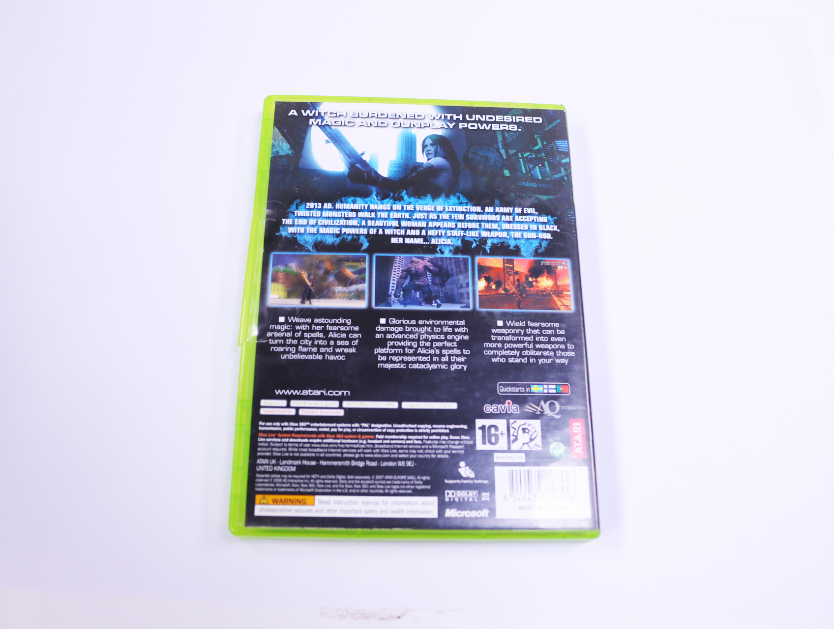 Xbox 360 - Bullet Witch - productfoto 2