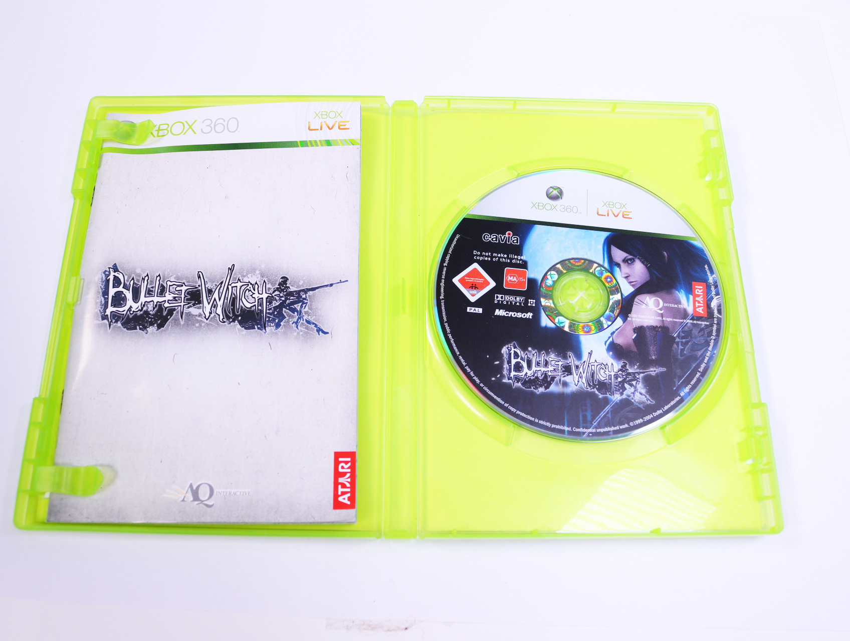 Xbox 360 - Bullet Witch - productfoto 3