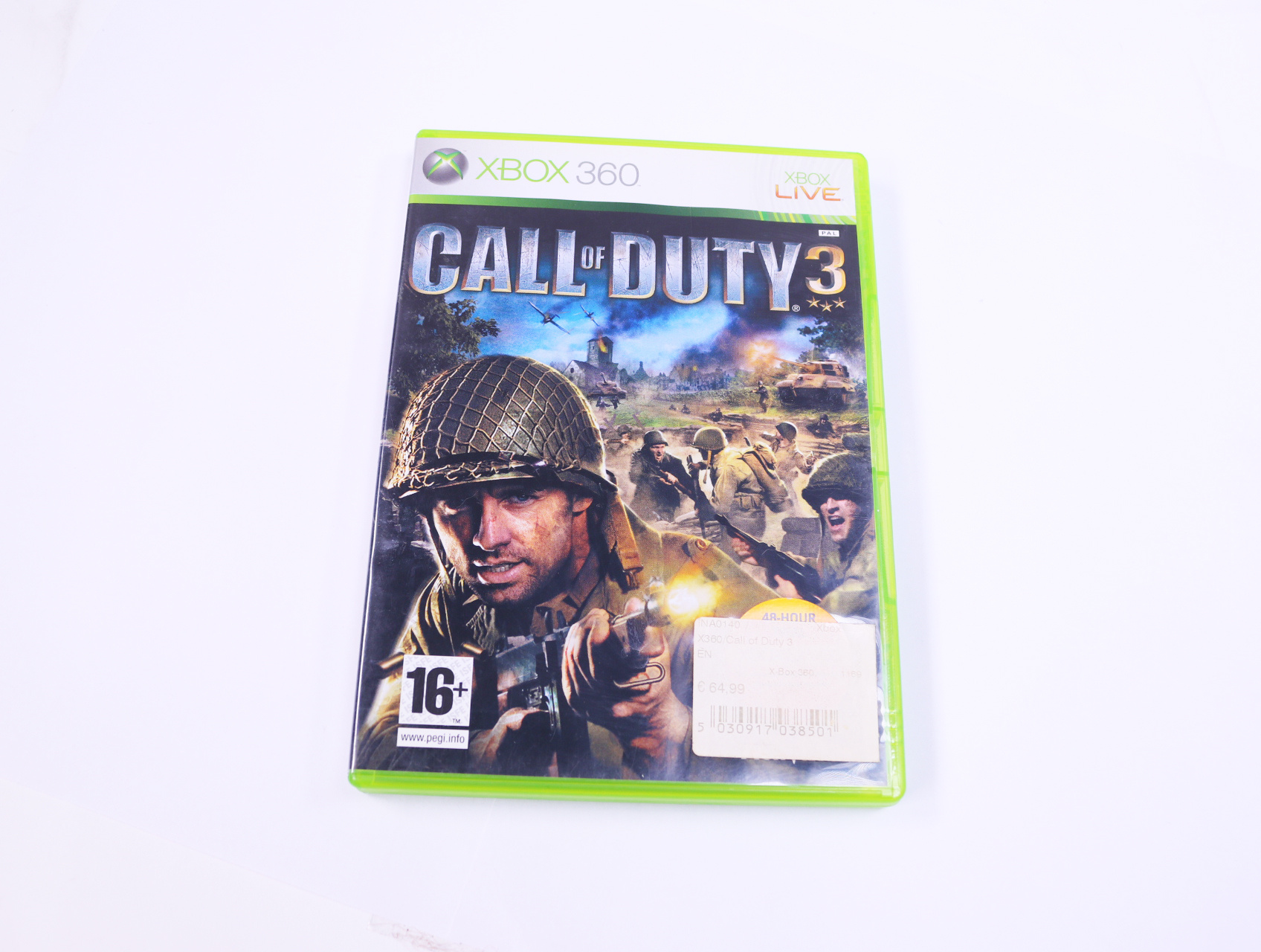 Xbox 360 - Call of Duty 3 [No Manual]