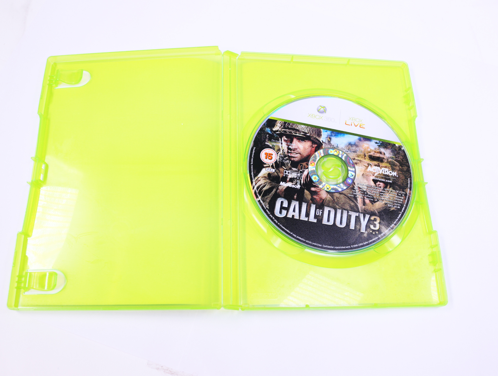 Xbox 360 - Call of Duty 3 [No Manual] - productfoto 3