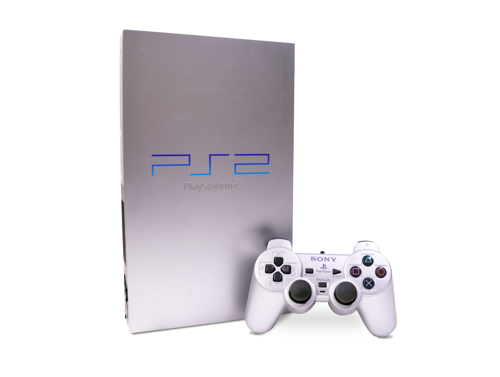 Playstation 2 - Silver Console (Refurbished)