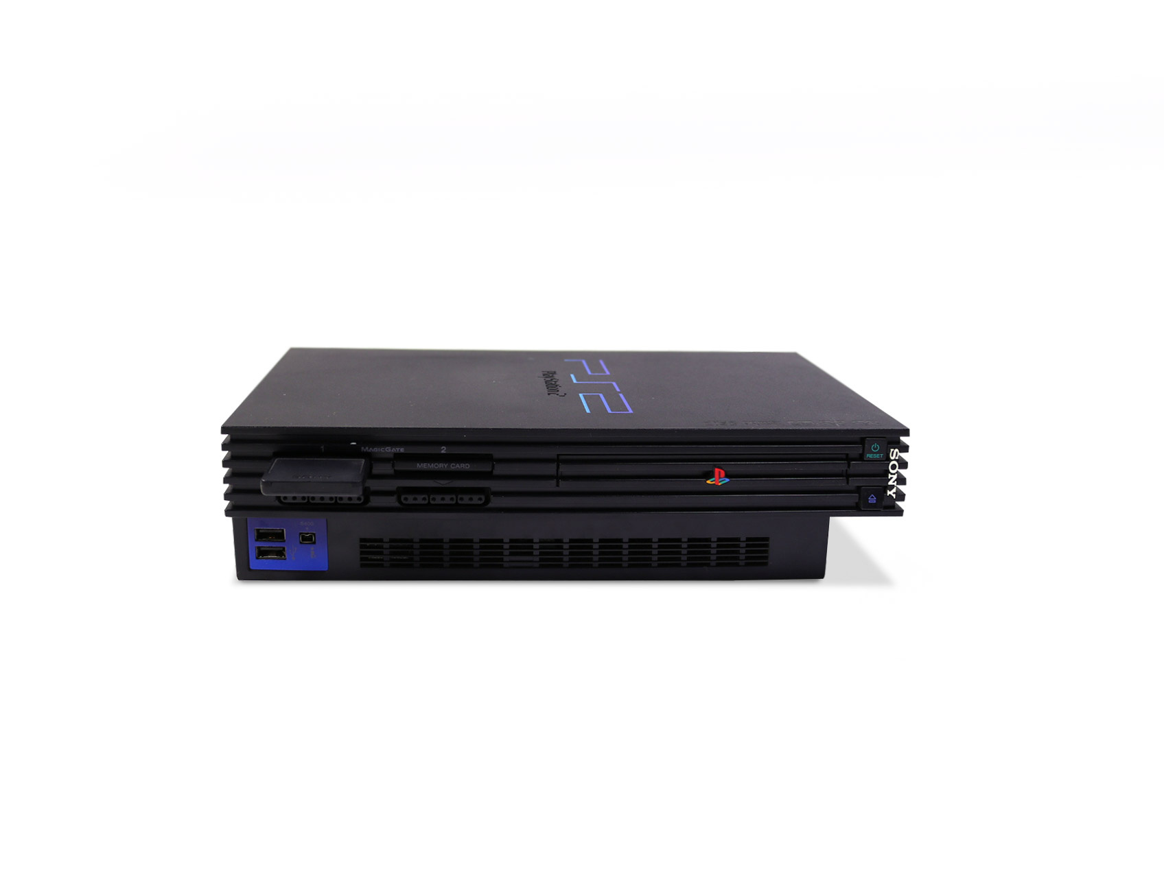 Playstation 2 - Black Console (Refurbished) - Refurbished - productfoto 3