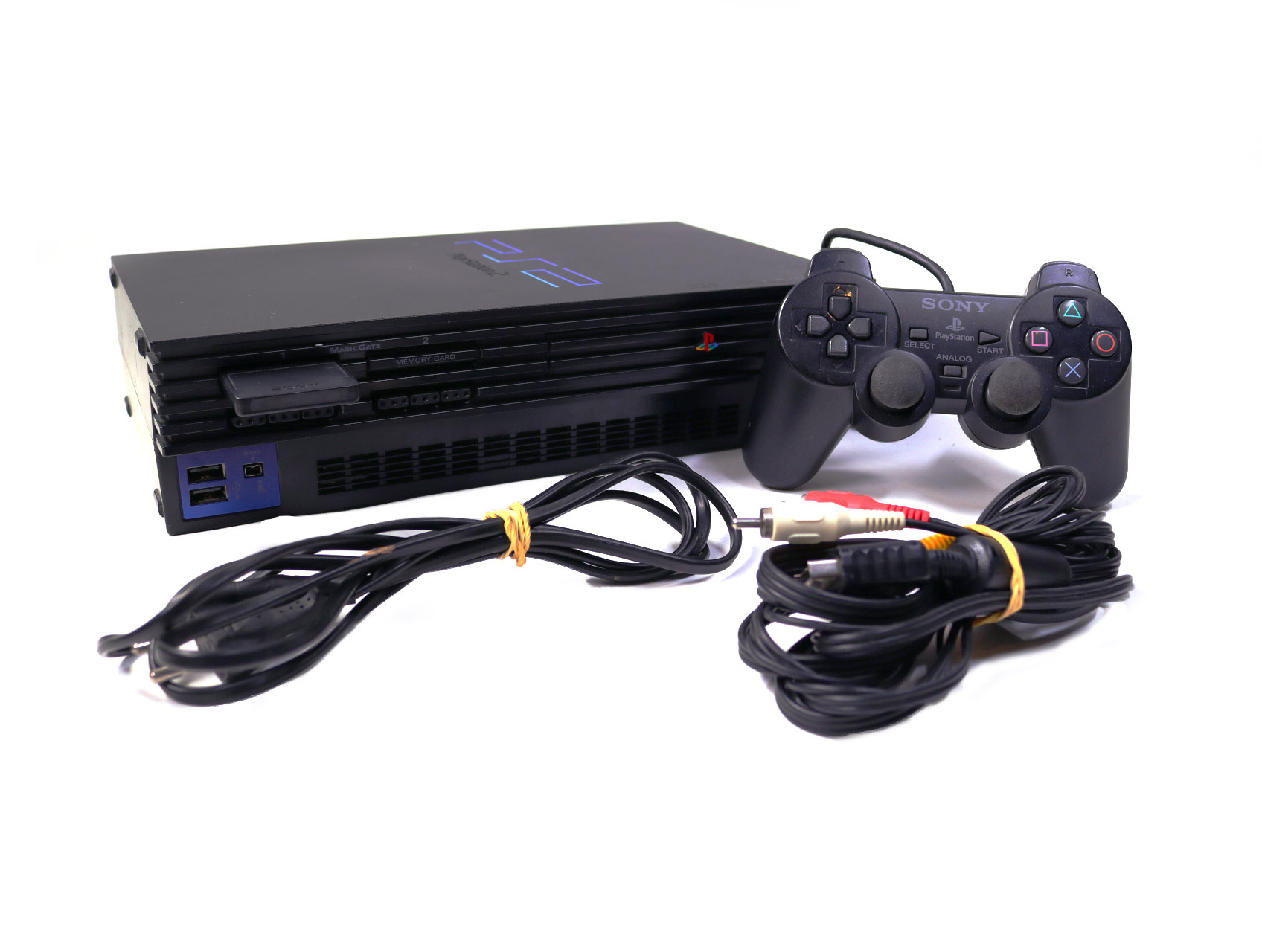 Playstation 2 - Black Console (Refurbished) - Refurbished - productfoto 5