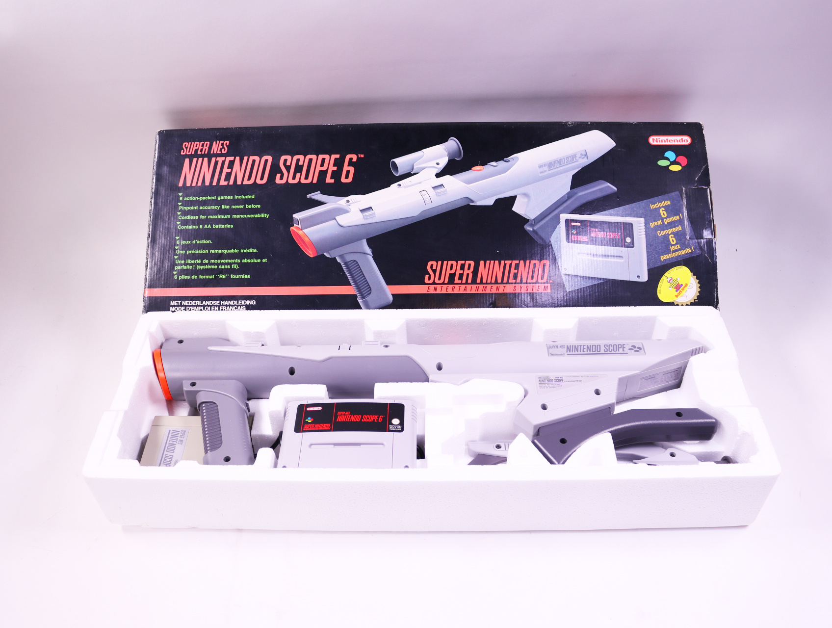 SNES - Nintendo Scope 6 - Boxed CIB - productfoto 2