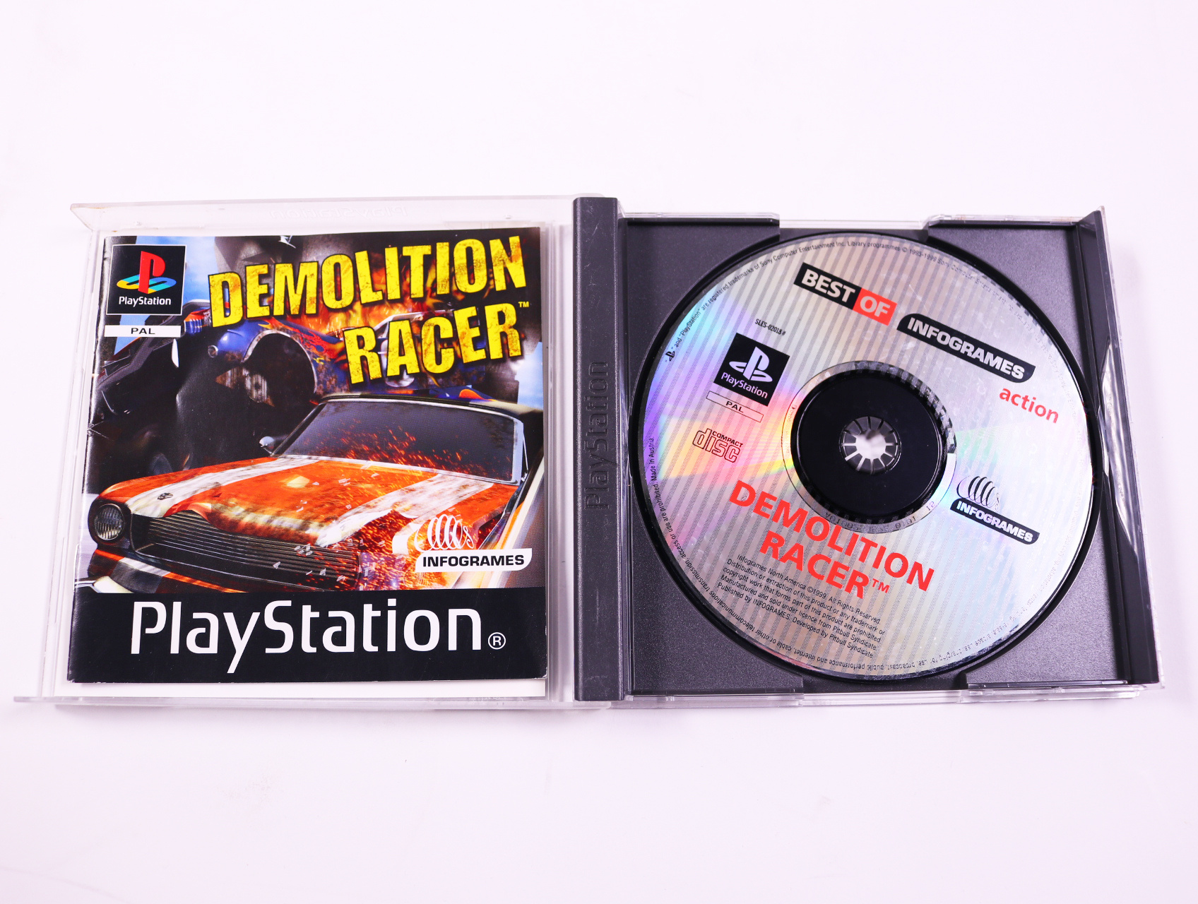 Playstation 1 - Demolition Racer - productfoto 2