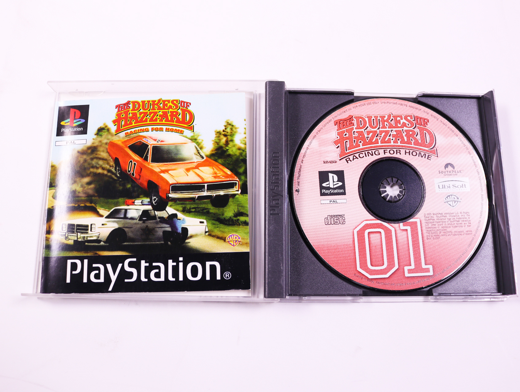 Playstation 1 - Dukes of Hazzard Racing for Home - productfoto 2