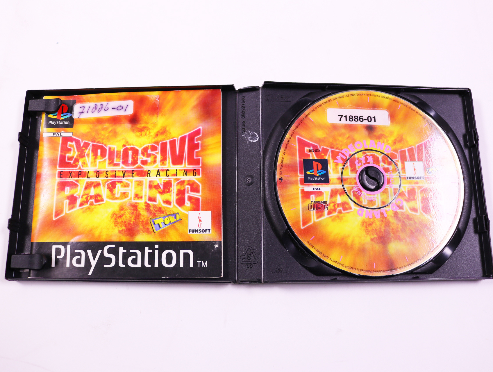 Playstation 1 - Xplosive Racing - productfoto 2