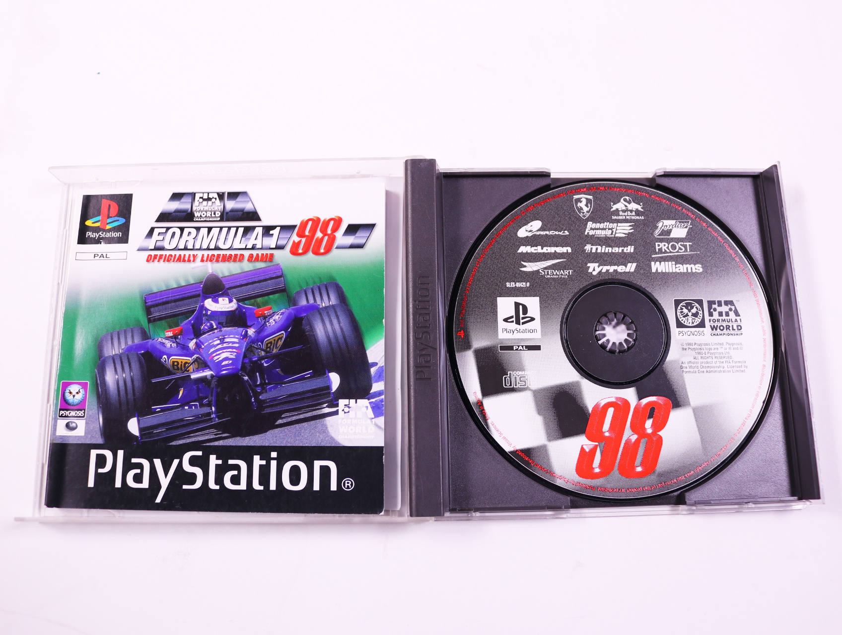 Playstation 1 - Formula 1 98 - productfoto 2