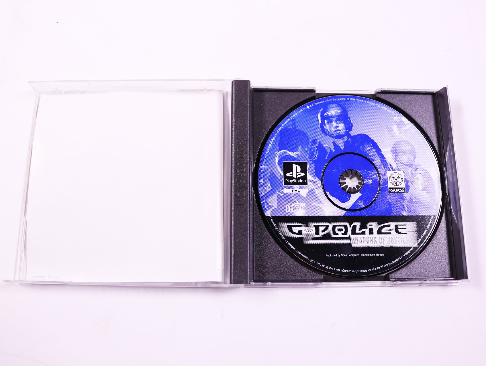 PlayStation 1 - G-Police Weapons of Justice [No Manual] - productfoto 2