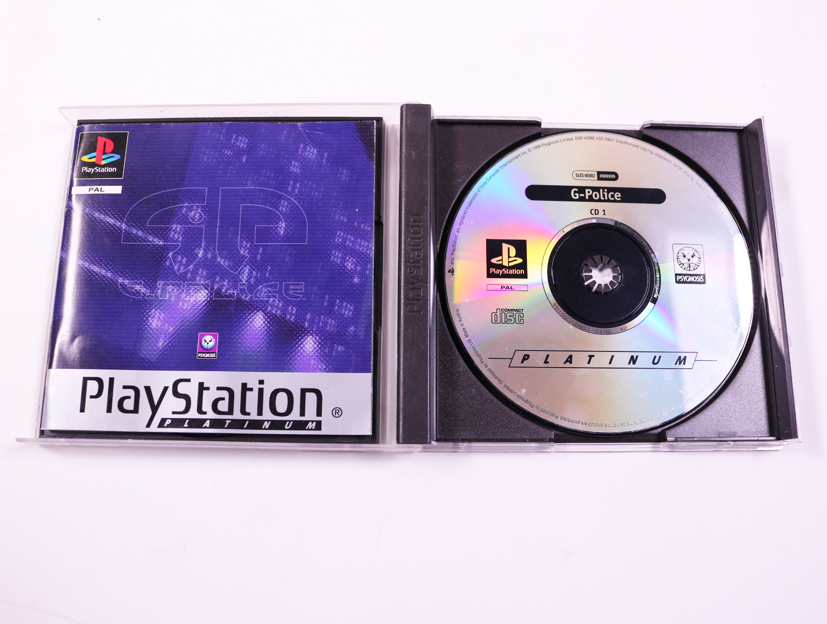 PlayStation 1 - G-Police [Platinum] - productfoto 2