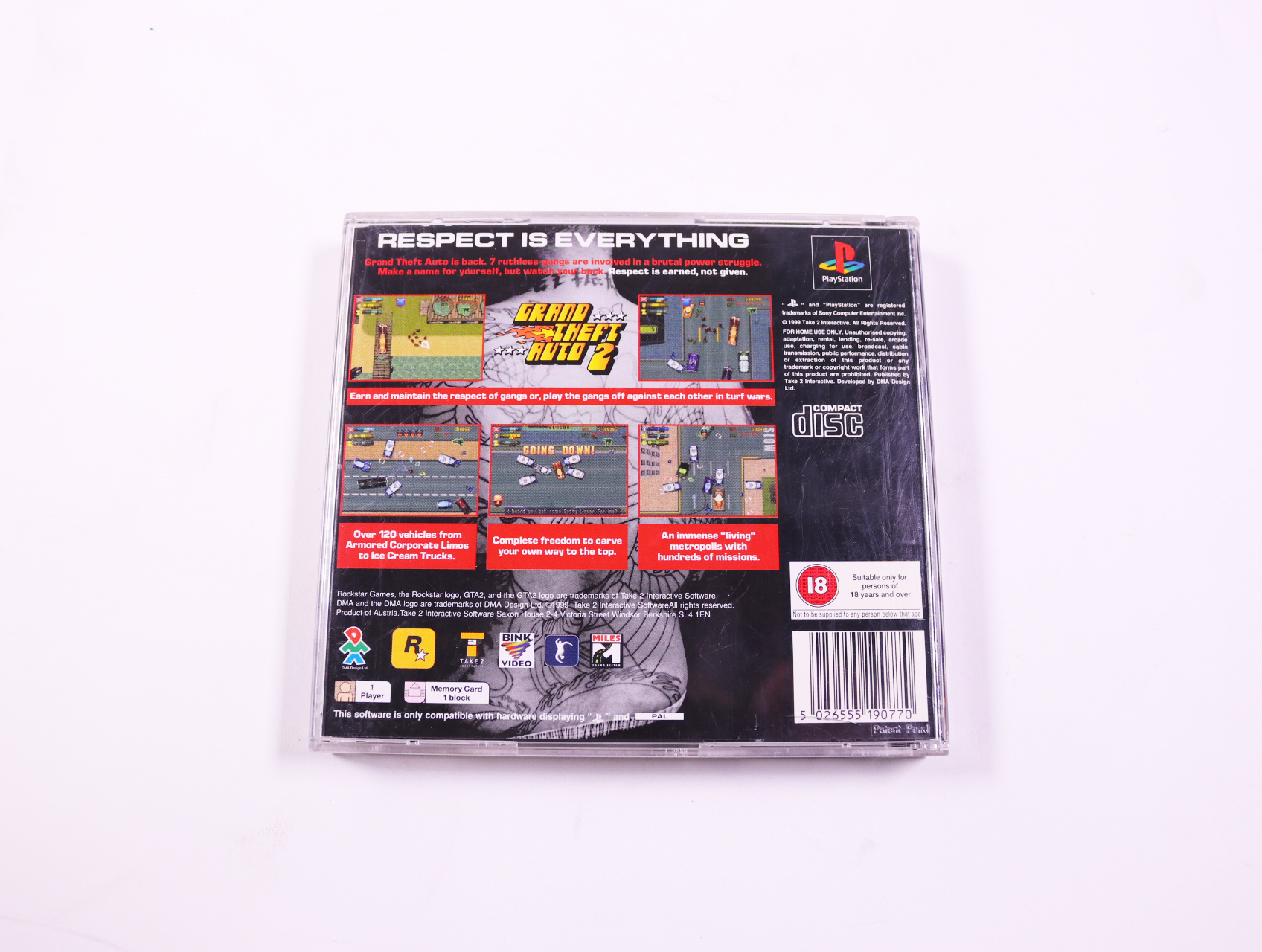 Playstation 1 - Grand Theft Auto 2 - productfoto 3