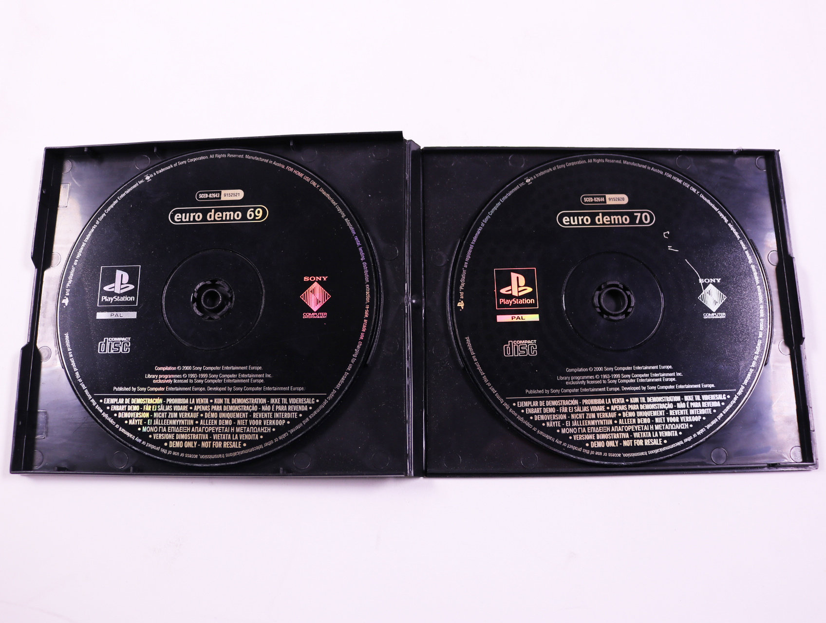 PlayStation 1 - Euro Demo 69 + 70
