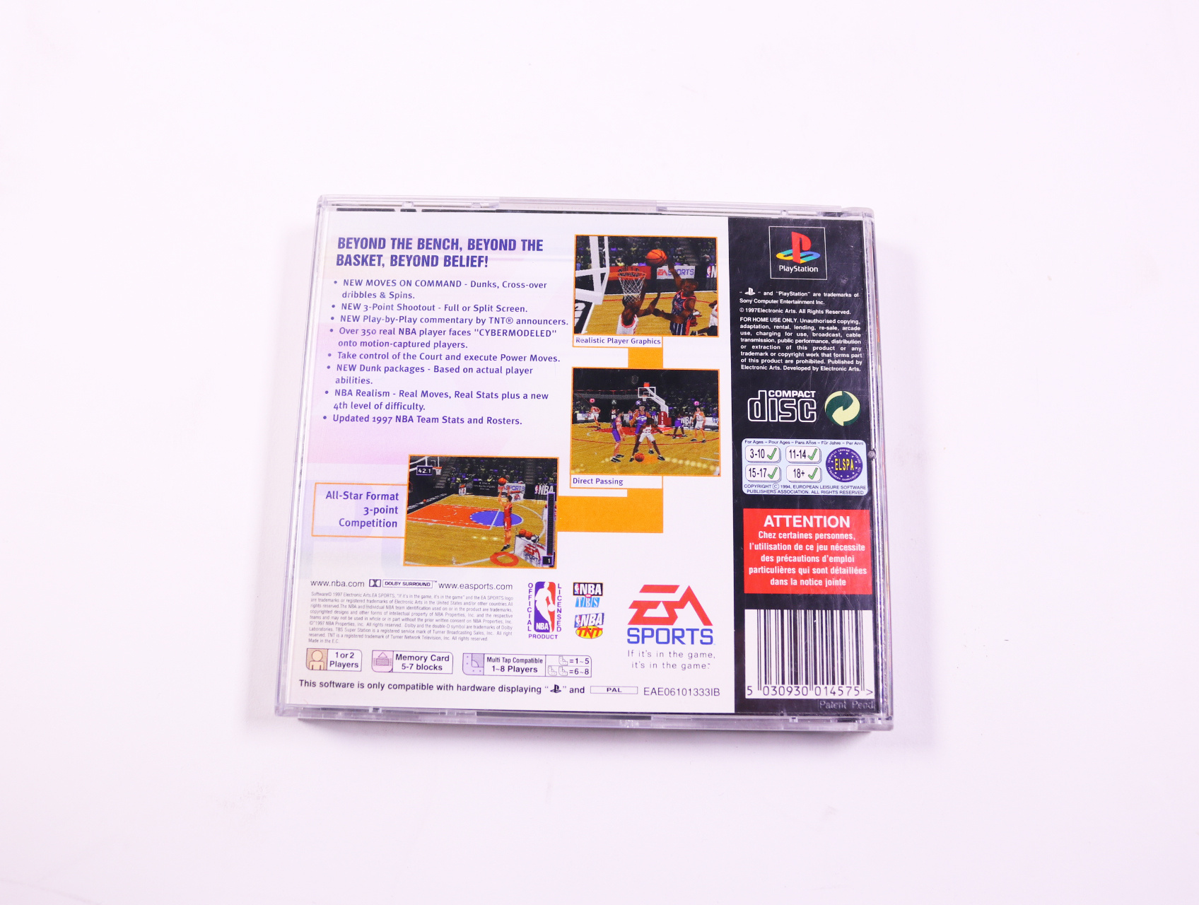 PlayStation 1 - NBA Live 98 [No Manual] - productfoto 2