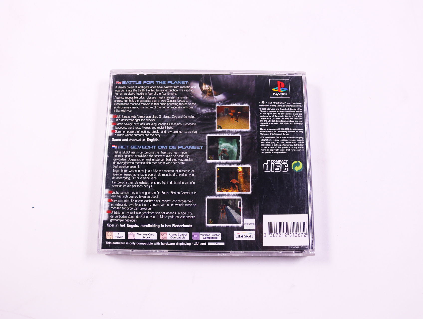 PlayStation 1 - Planet Of The Apes - productfoto 2