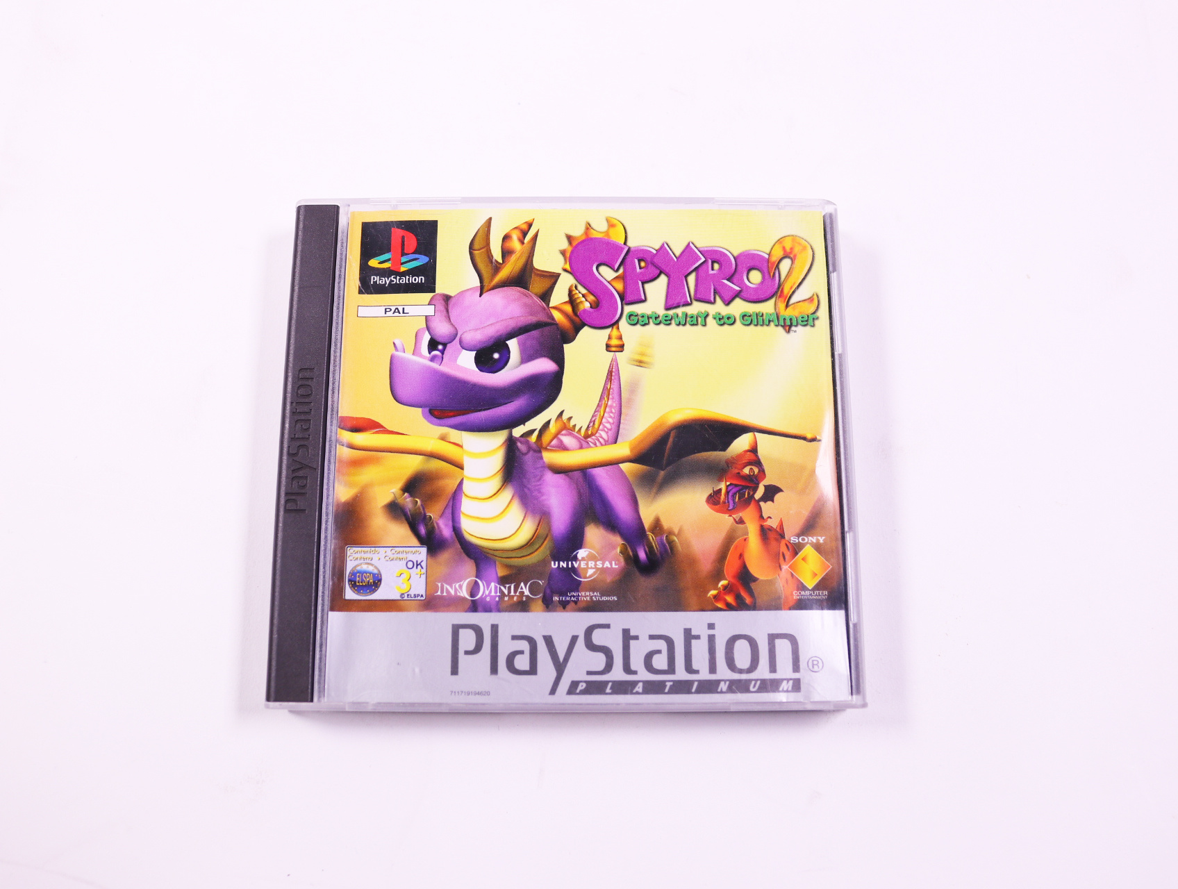 Playstation 1 - Spyro 2: Gateway to Glimmer [Platinum]