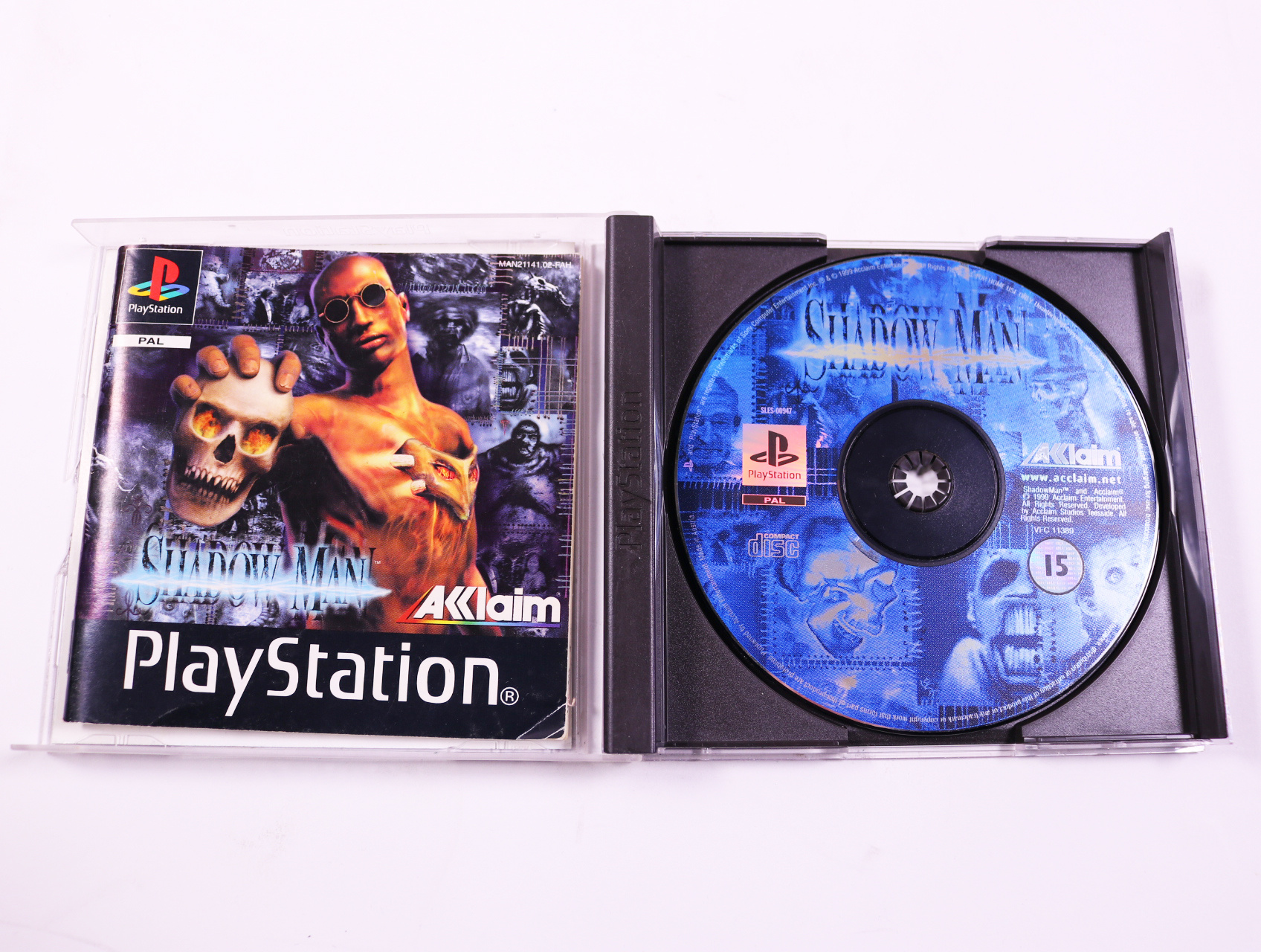 PlayStation 1 - Shadow Man - Acclaim Studios Teesside - productfoto 3