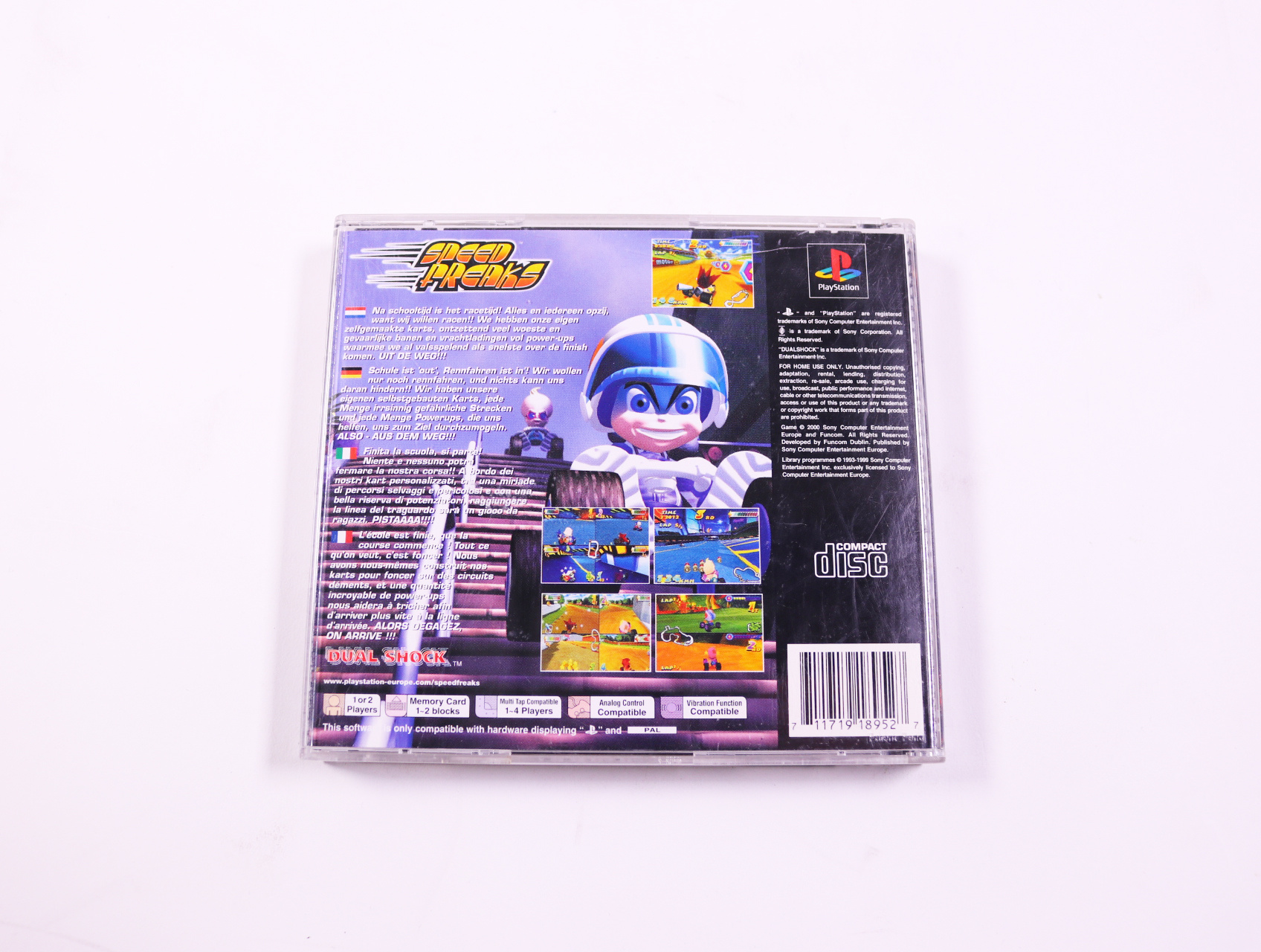 Playstation 1 - Speed Freaks - productfoto 2