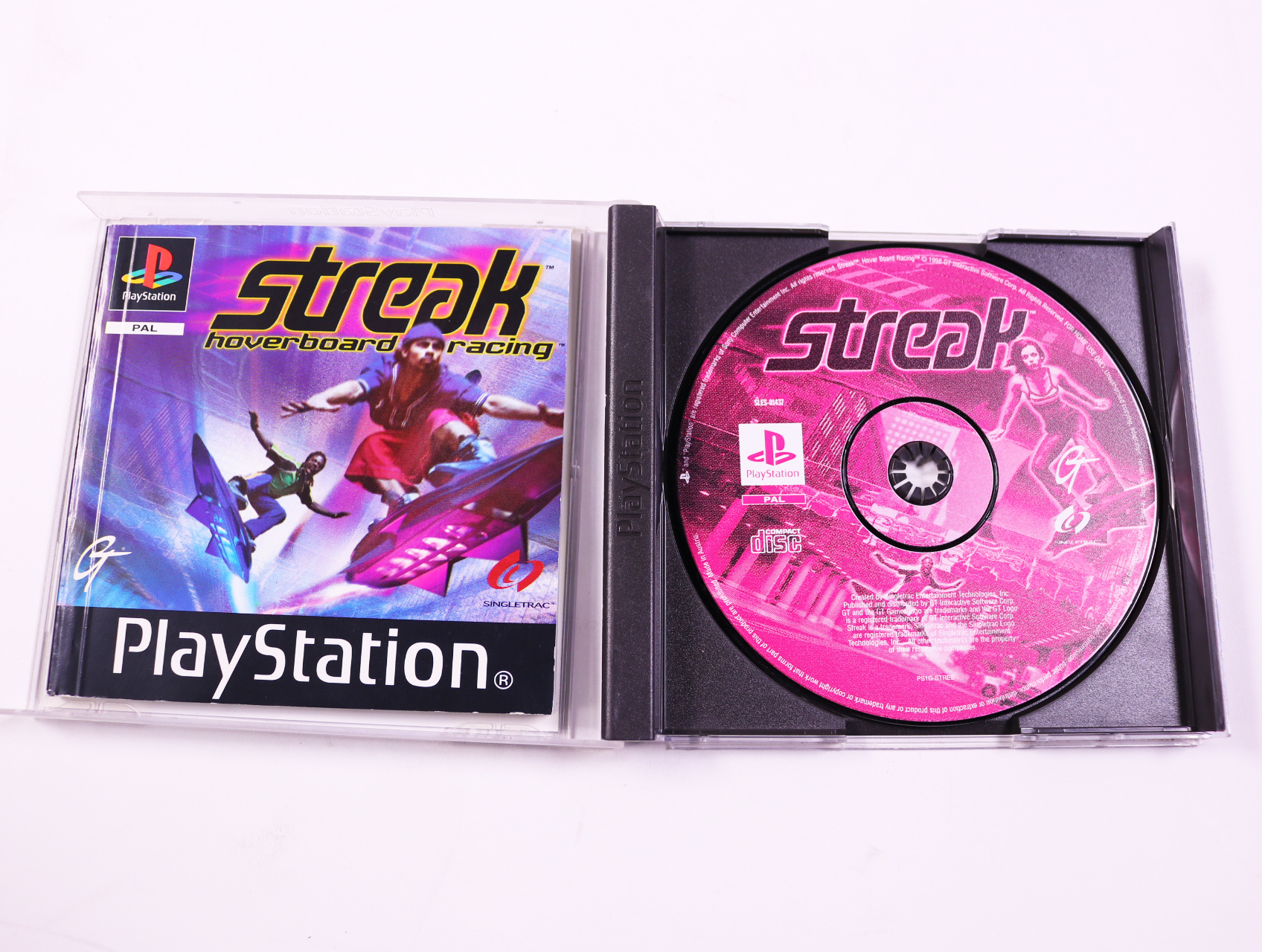 PlayStation 1 - Streak Hoverboard Racing - productfoto 3