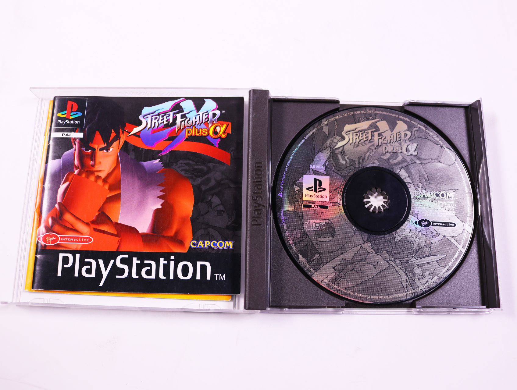 Playstation 1 - Street Fighter EX Plus - productfoto 3
