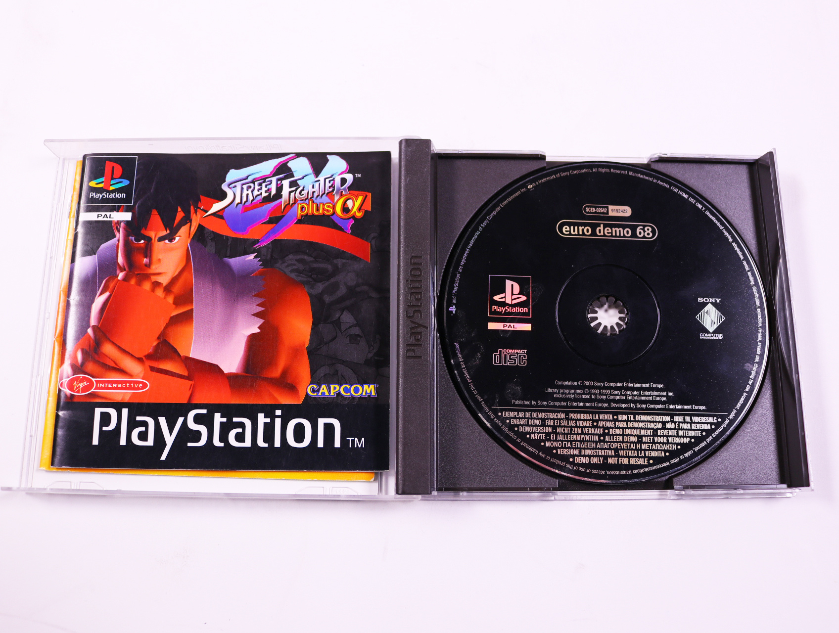Playstation 1 - Street Fighter EX Plus - productfoto 4