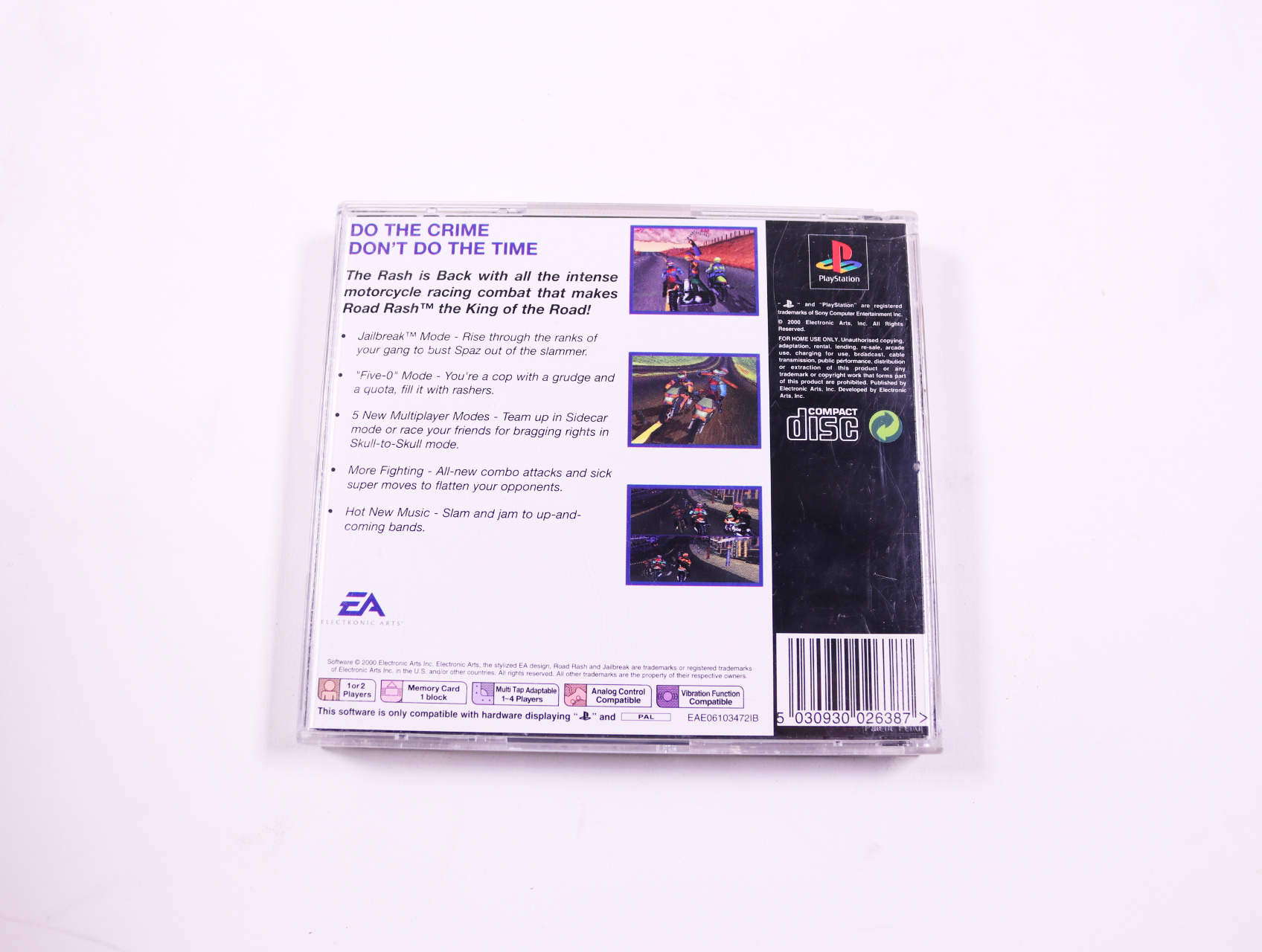 PlayStation 1 - Road Rash Jailbreak [Classics] - productfoto 2