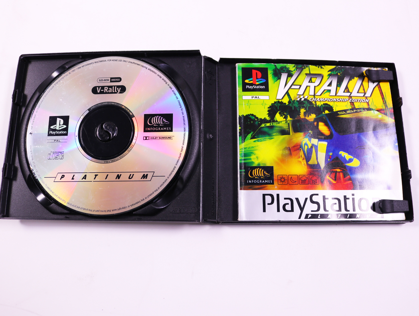 PlayStation 1 - V-Rally [Platinum] #2 - productfoto 3