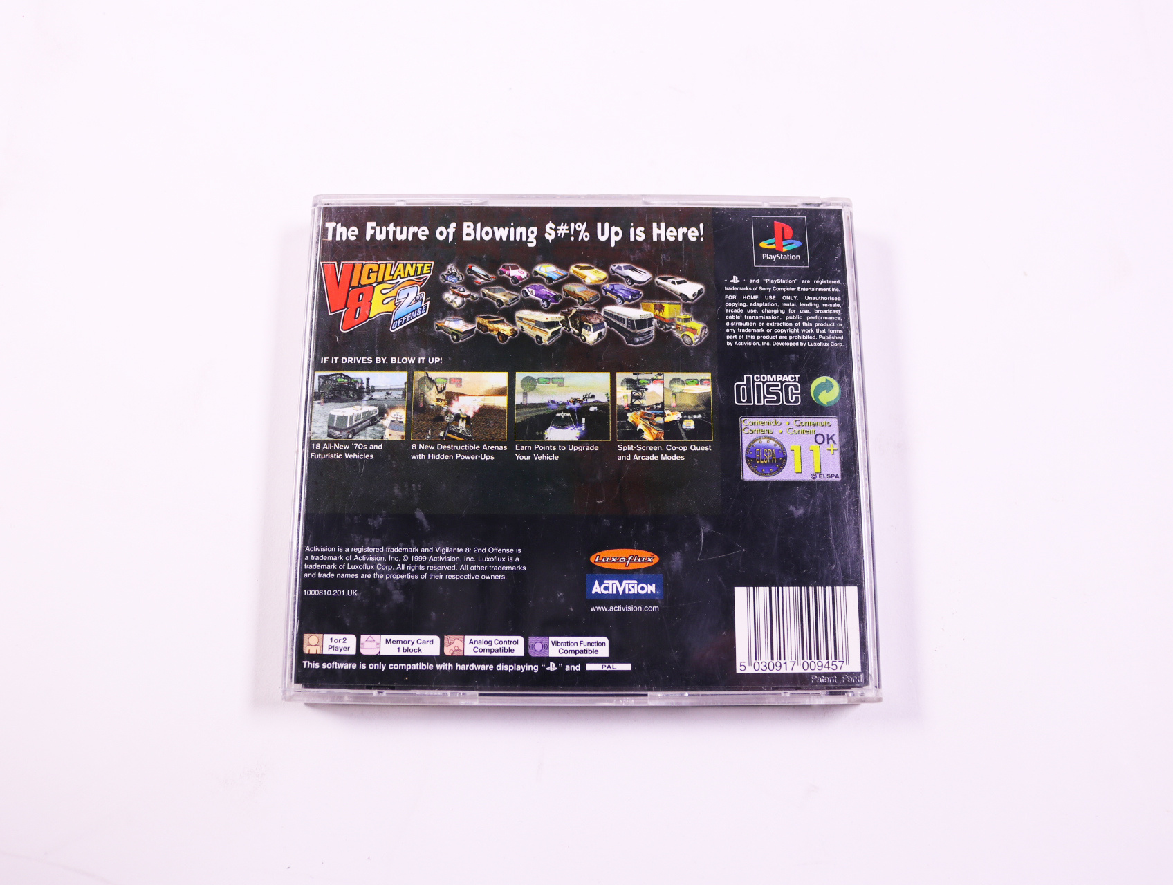 Playstation 1 - Vigilante 8: Second Offense - productfoto 2