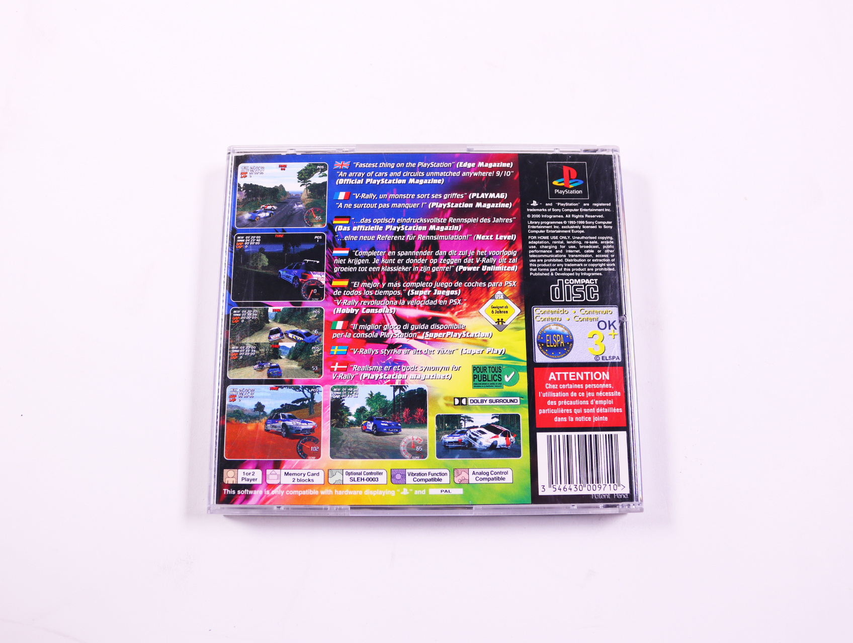 PlayStation - V-Rally - productfoto 2