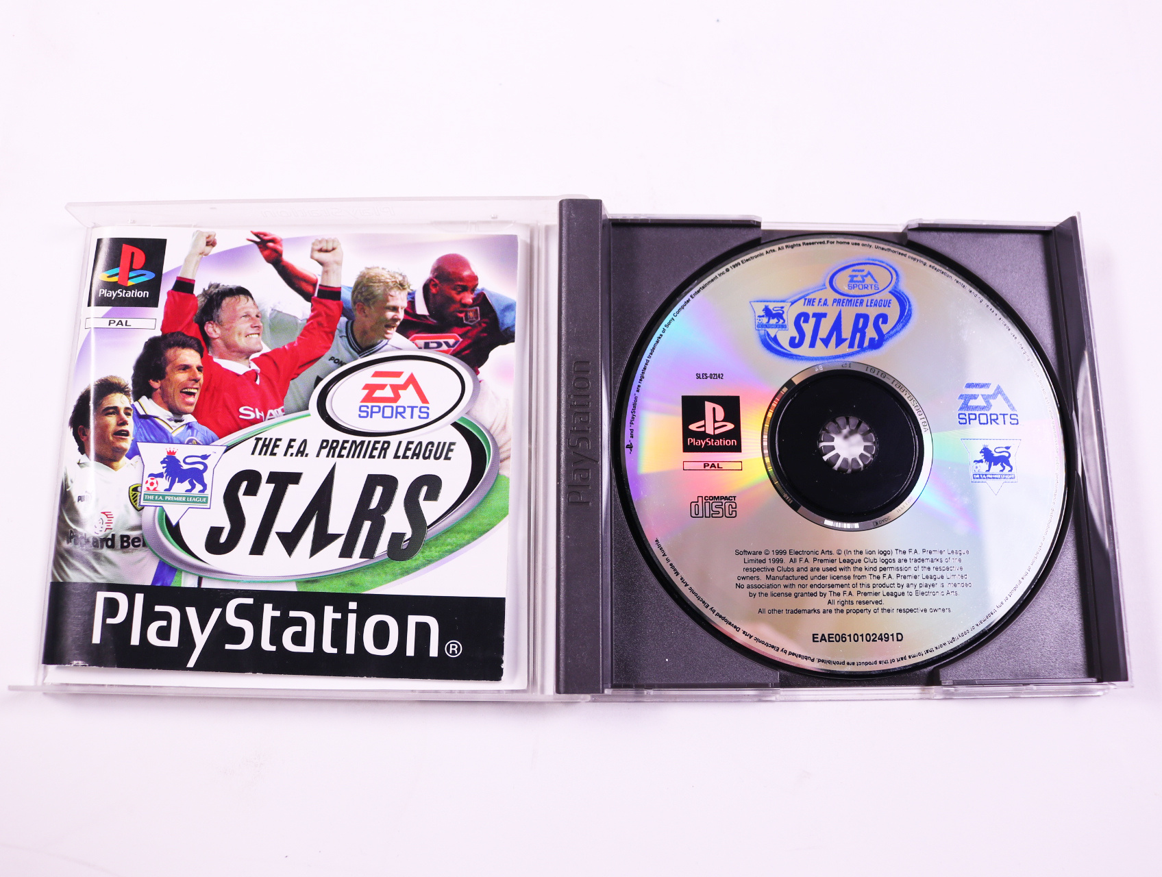 PlayStation 1 - FA Premier League Stars - productfoto 3