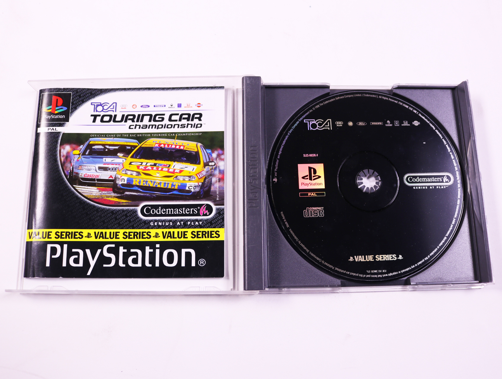 PlayStation 1 - TOCA Touring Car Championship - productfoto 3