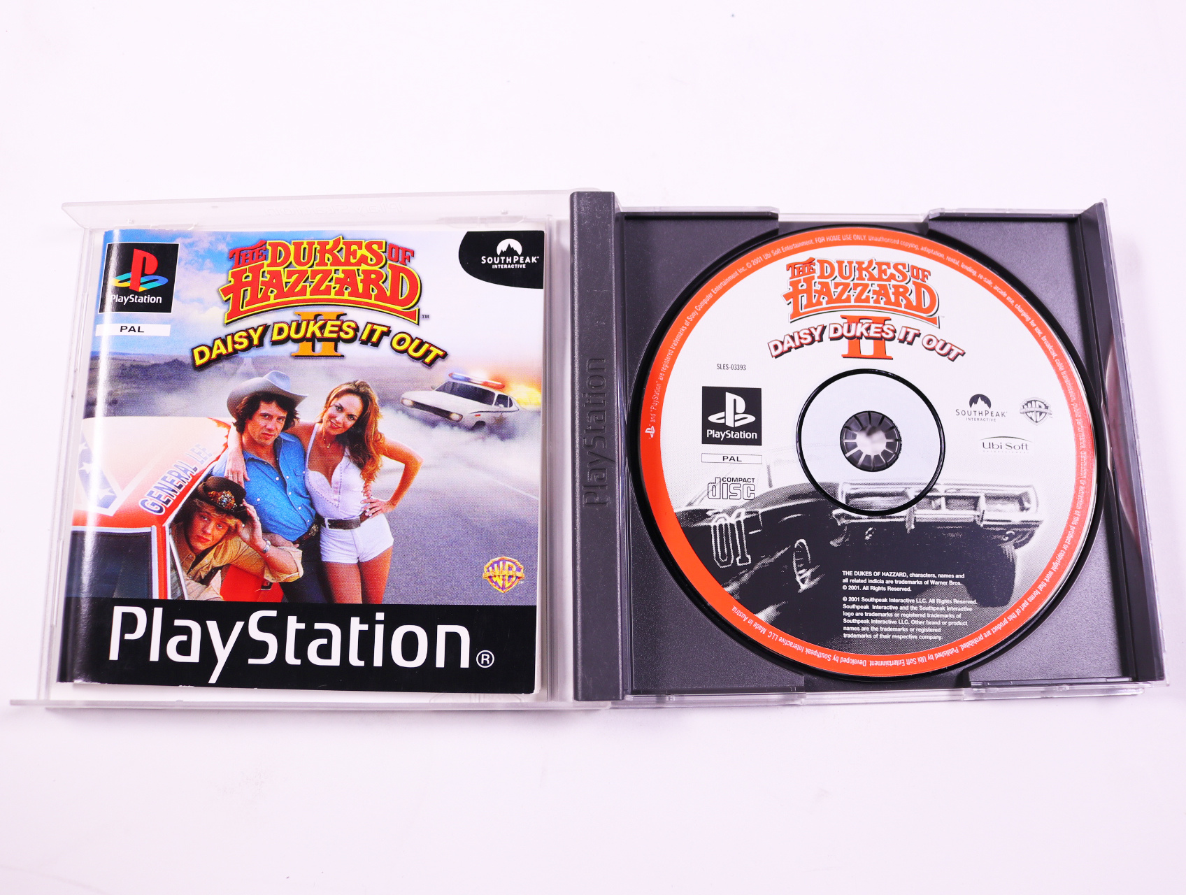 PlayStation 1 - The Dukes of Hazzard II: Daisy Dukes It Out - productfoto 3