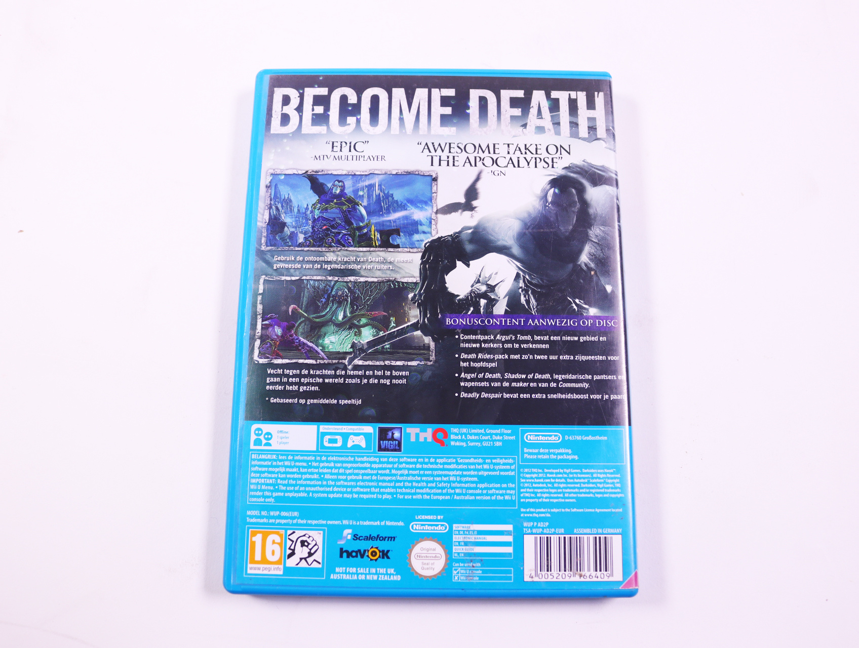 Wii U - Darksiders II - productfoto 2