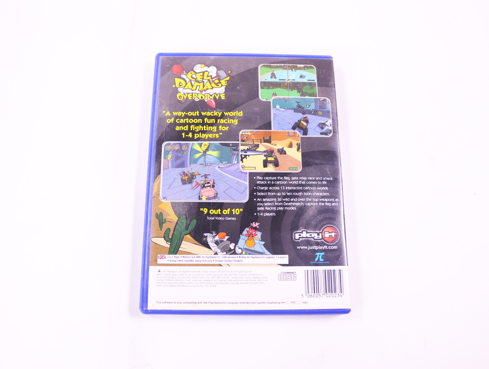 PlayStation 2 - Cel Damage Overdrive - productfoto 2