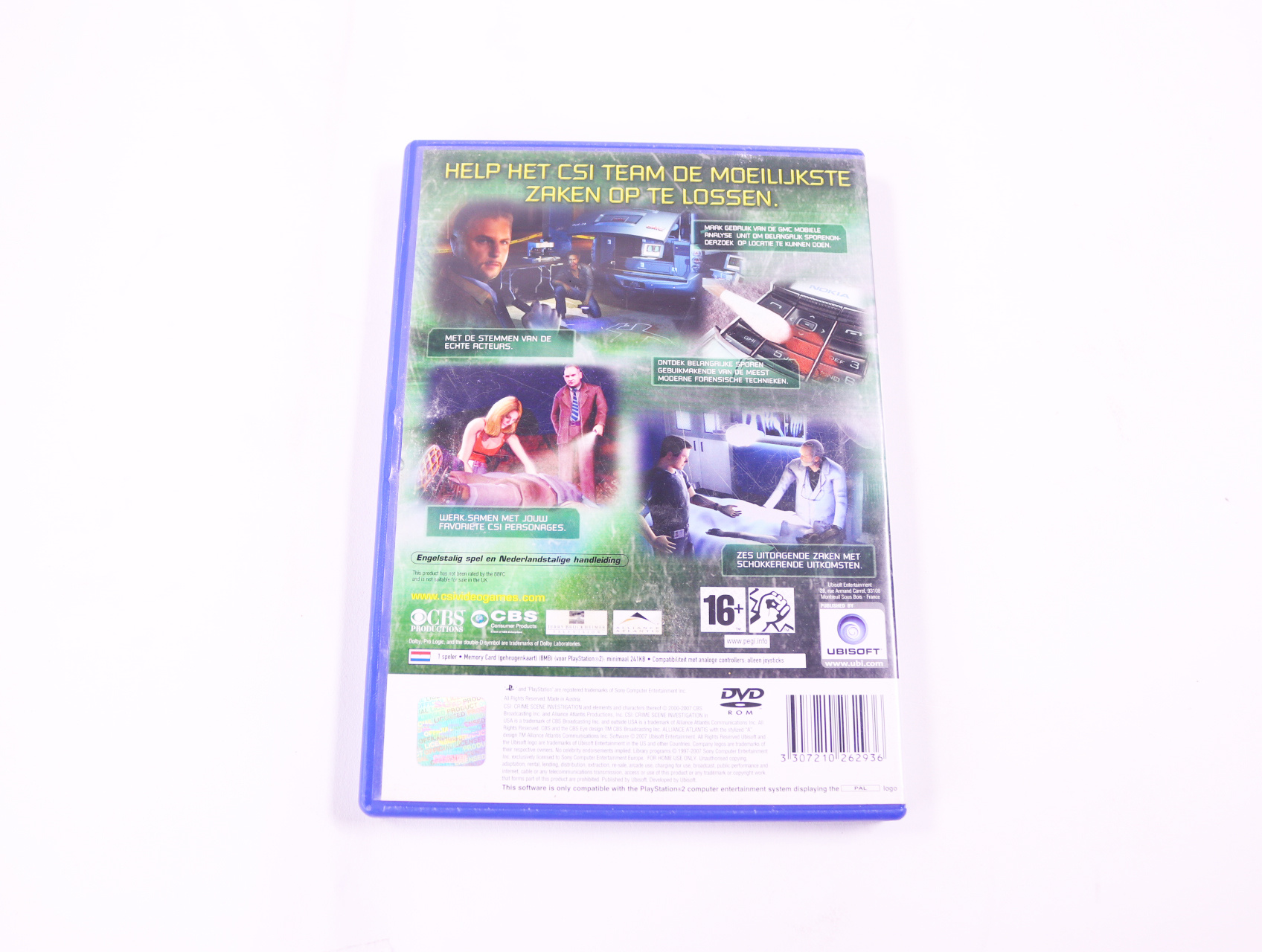 Playstation 2 - CSI: 3 Dimensions of Murder - productfoto 2