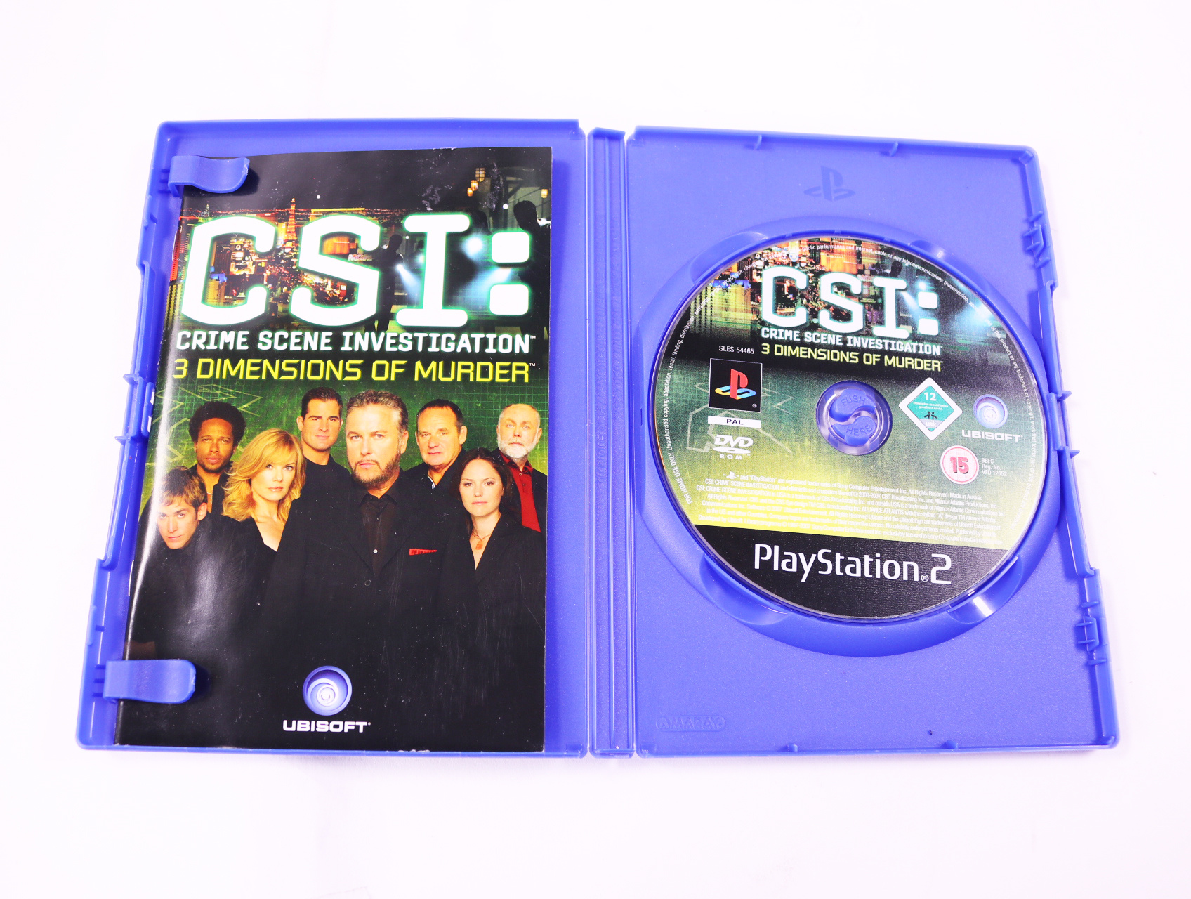 Playstation 2 - CSI: 3 Dimensions of Murder - productfoto 3