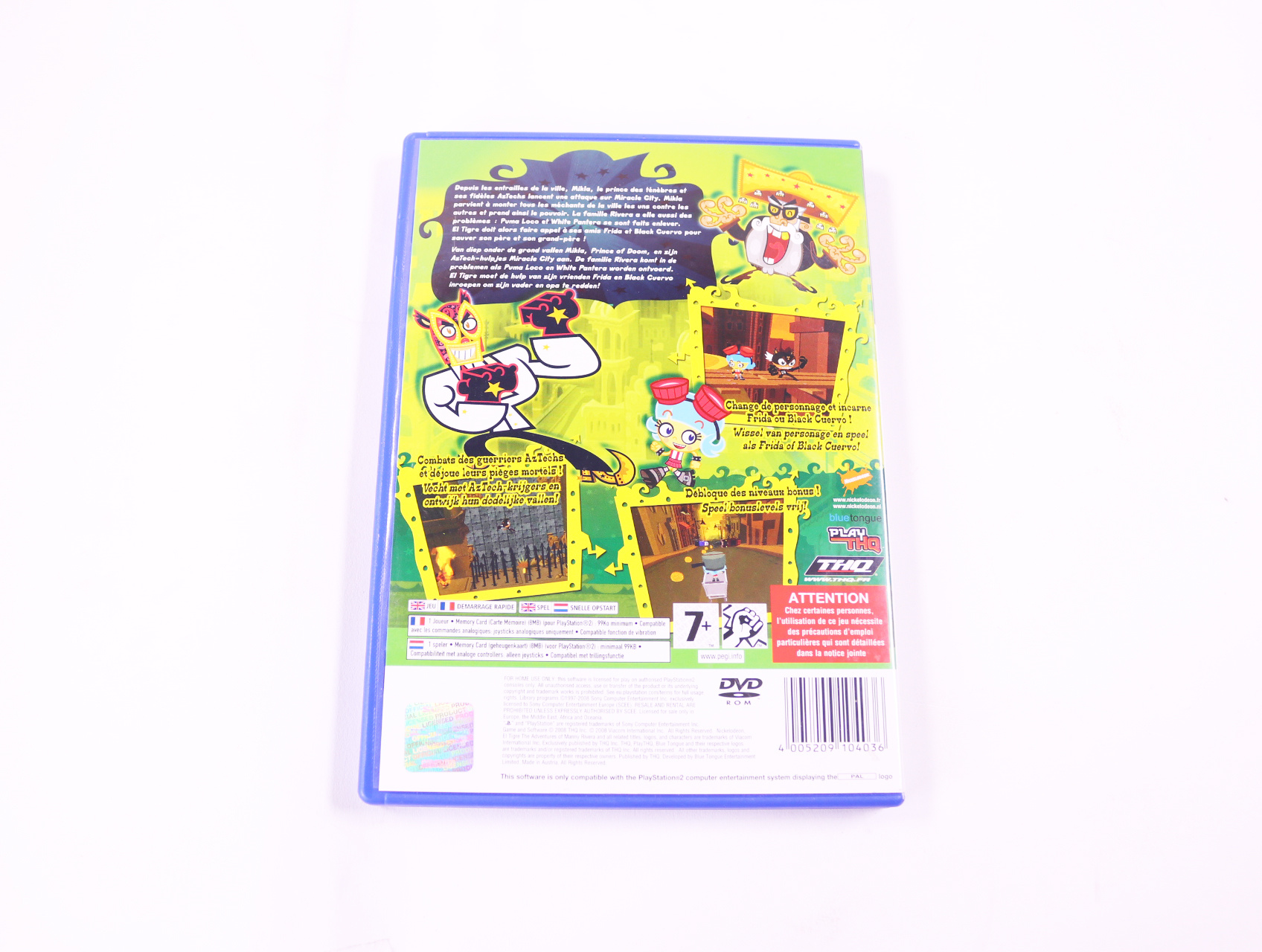 PlayStation 2 - El Tigre: The Adventures of Manny Rivera - productfoto 2