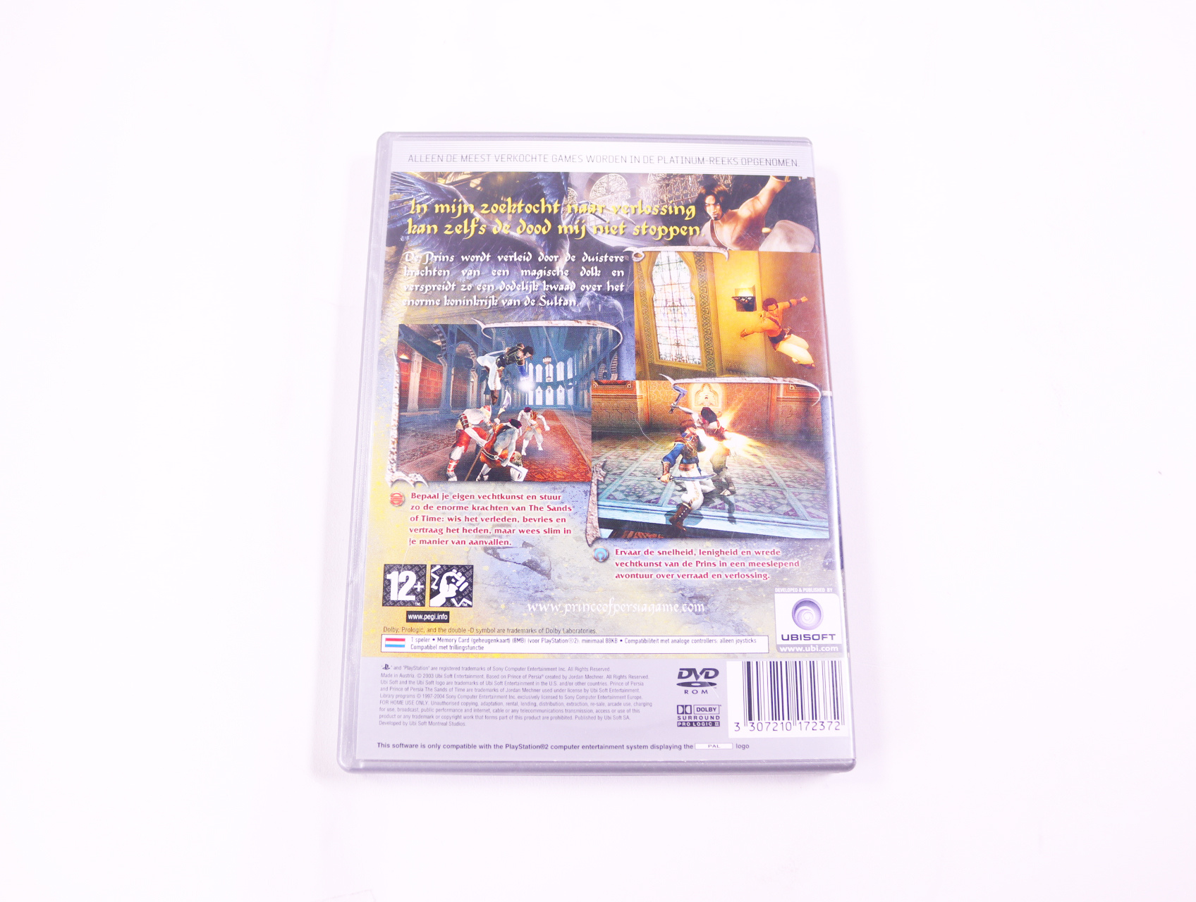 Playstation 2 - Prince of Persia The Sands Of Time [Platinum] - productfoto 2