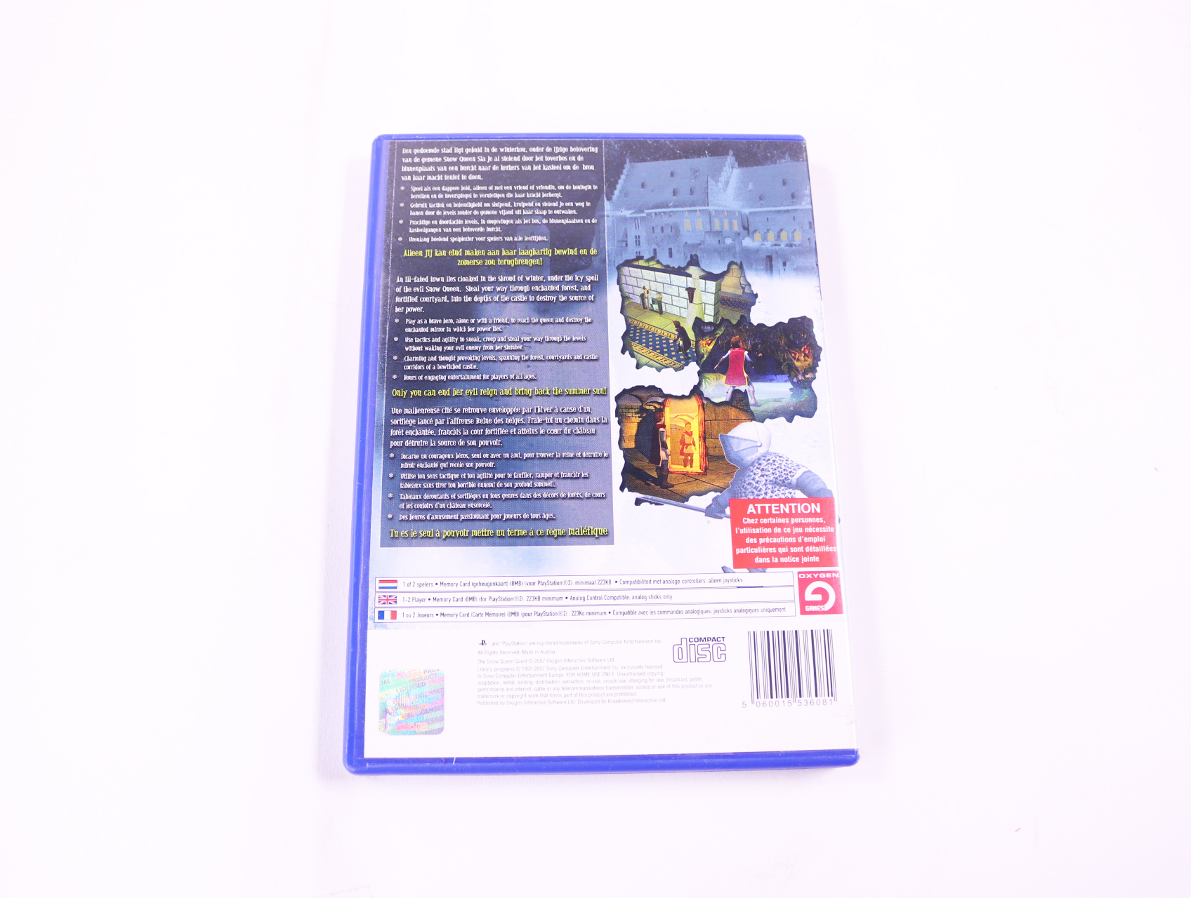PlayStation 2 - The Snow Queen Quest - productfoto 2