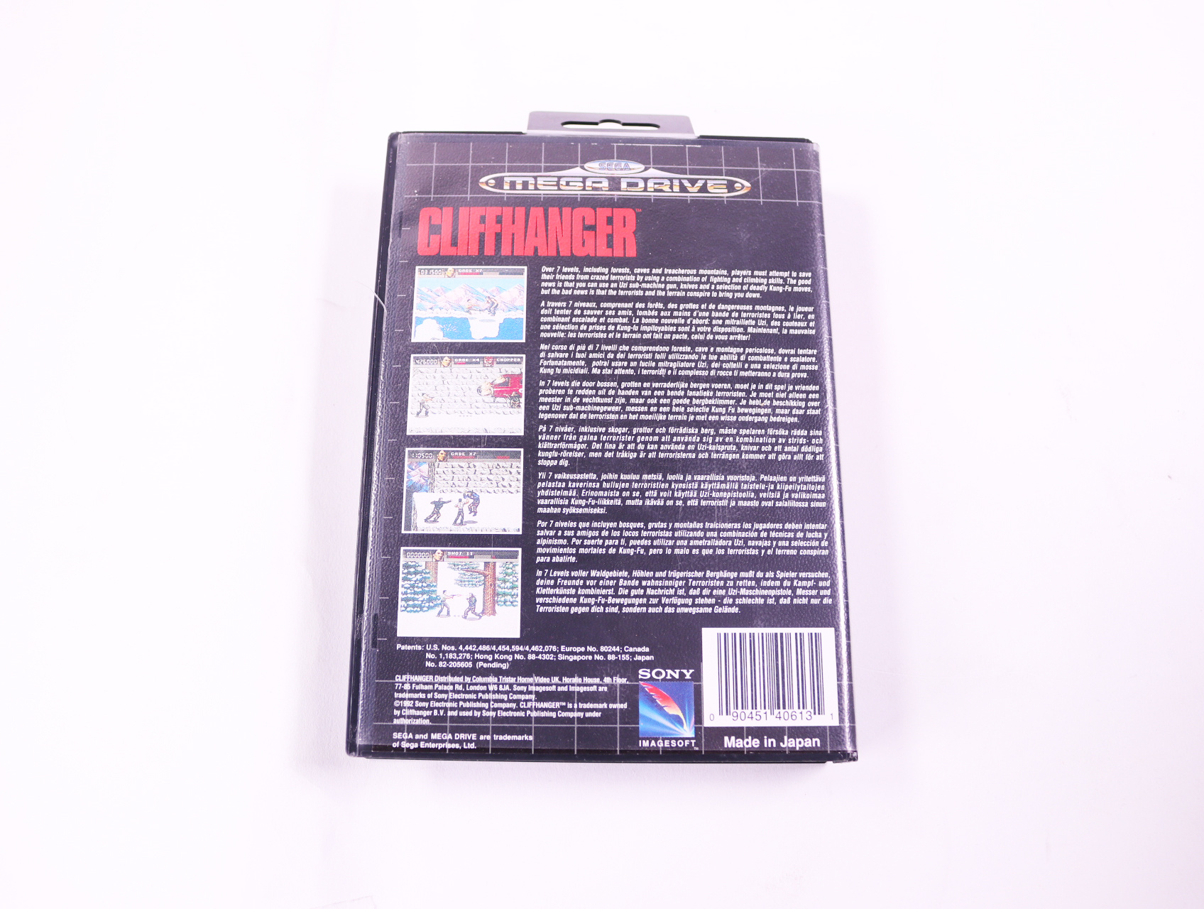 SEGA Mega Drive - Cliffhanger [No Manual] - productfoto 2