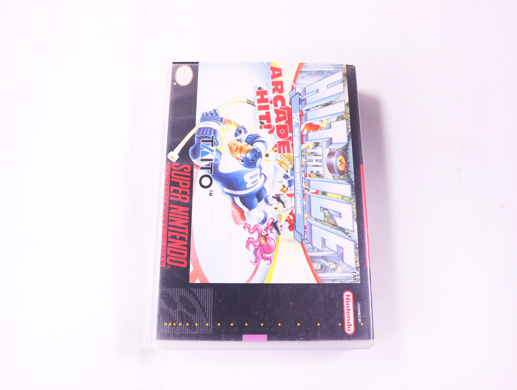 SNES - Hit The Ice - USA - Plastic Boxed