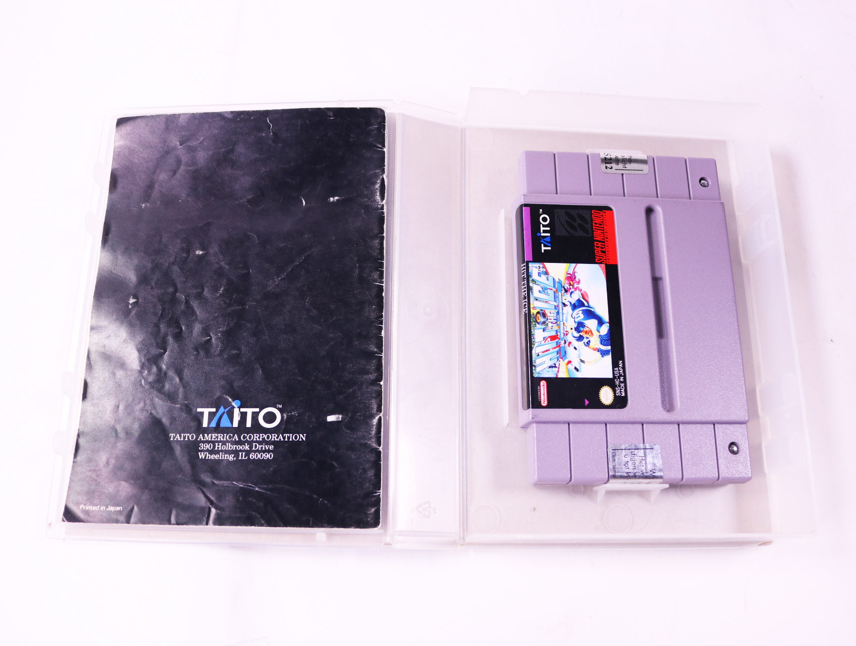 SNES - Hit The Ice - USA - Plastic Boxed - productfoto 3