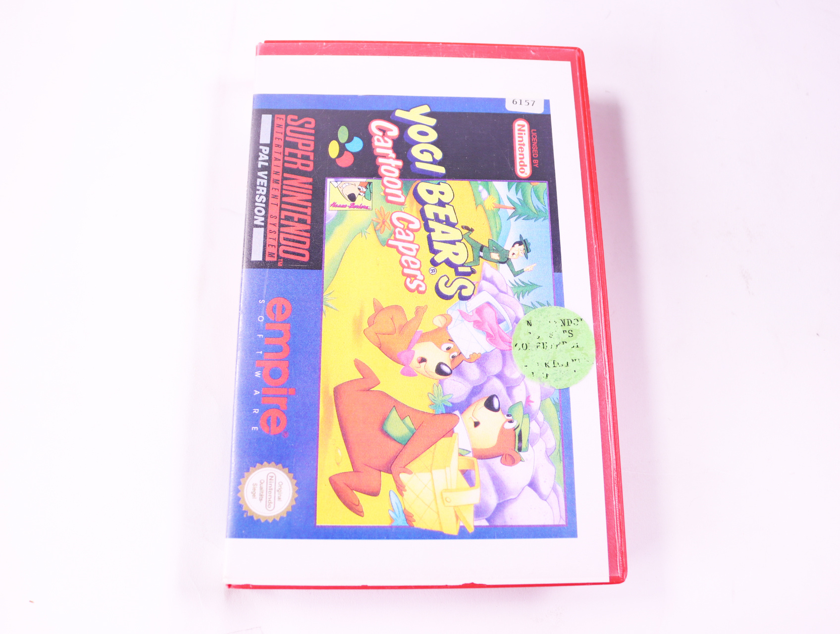 SNES - Yogi Bear's Cartoon Capers - Plastic Boxed