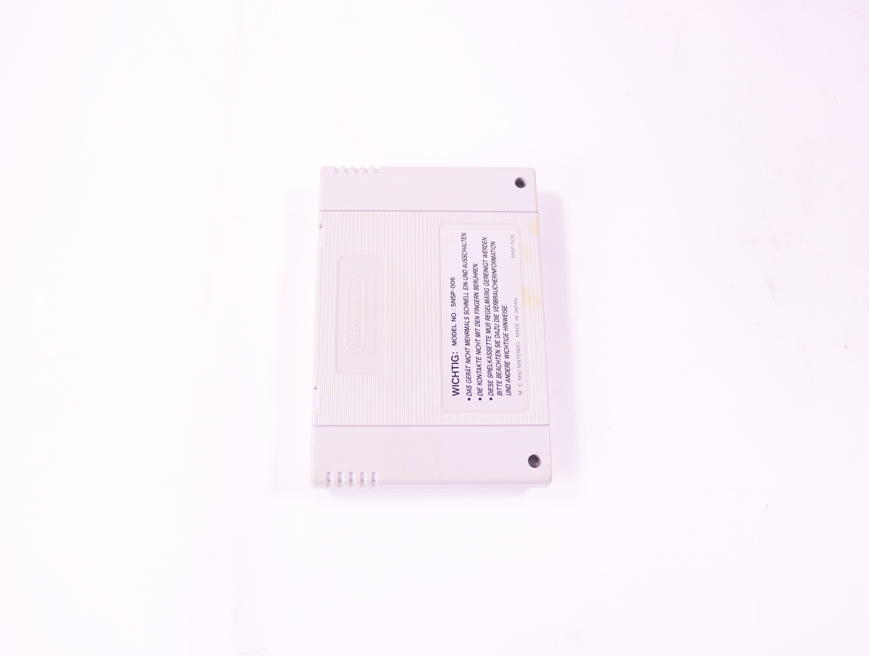 SNES - Yogi Bear's Cartoon Capers - Plastic Boxed - productfoto 5
