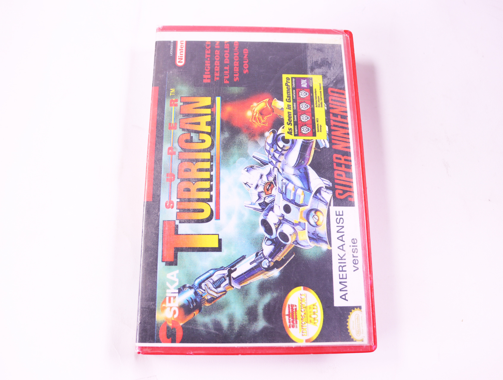 SNES - Super Turrican - USA - Plastic Boxed