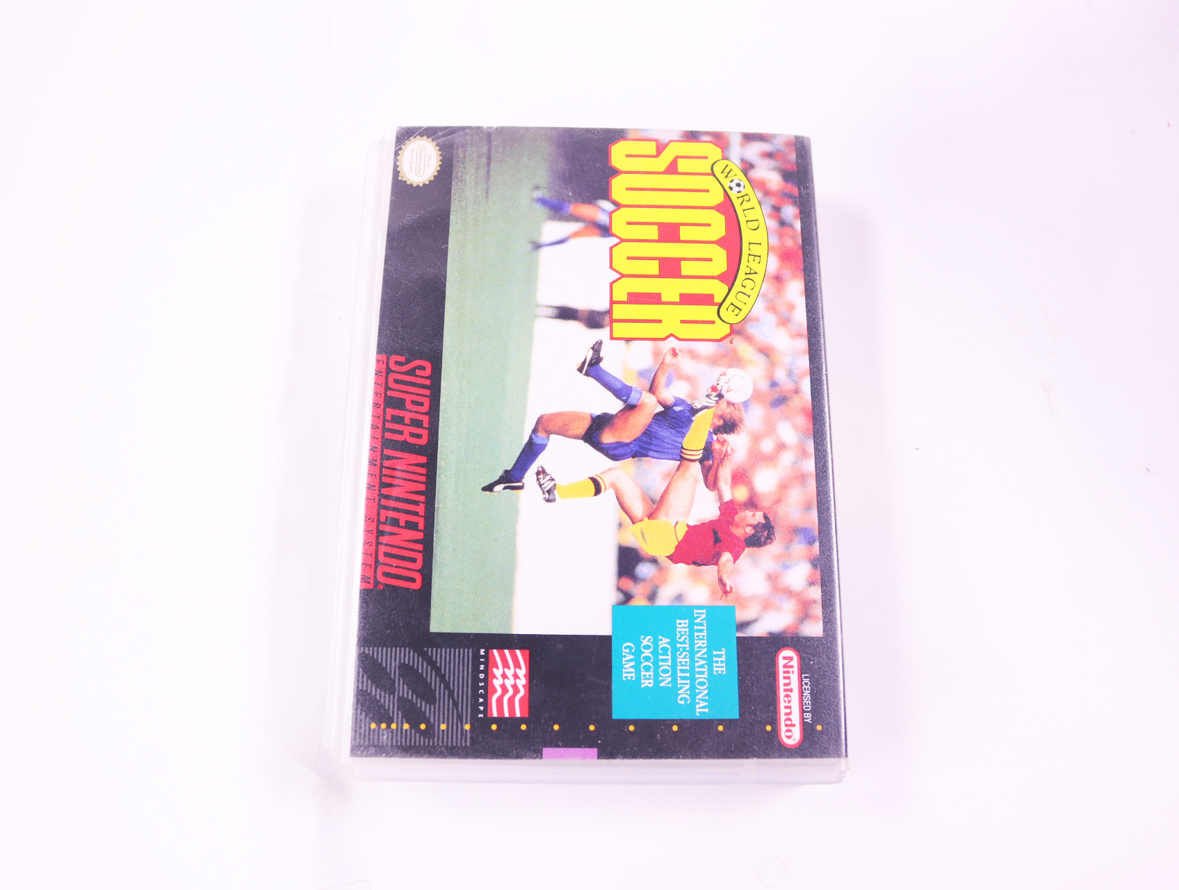 SNES - World League Soccer - USA - Plastic Boxed