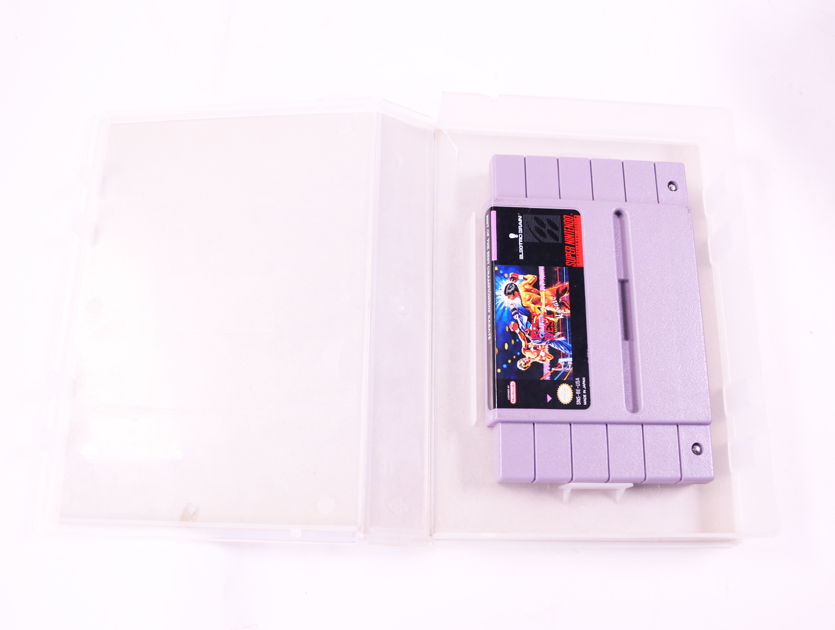SNES - Best of the Best: Championship Karate - USA - Plastic Boxed - productfoto 3